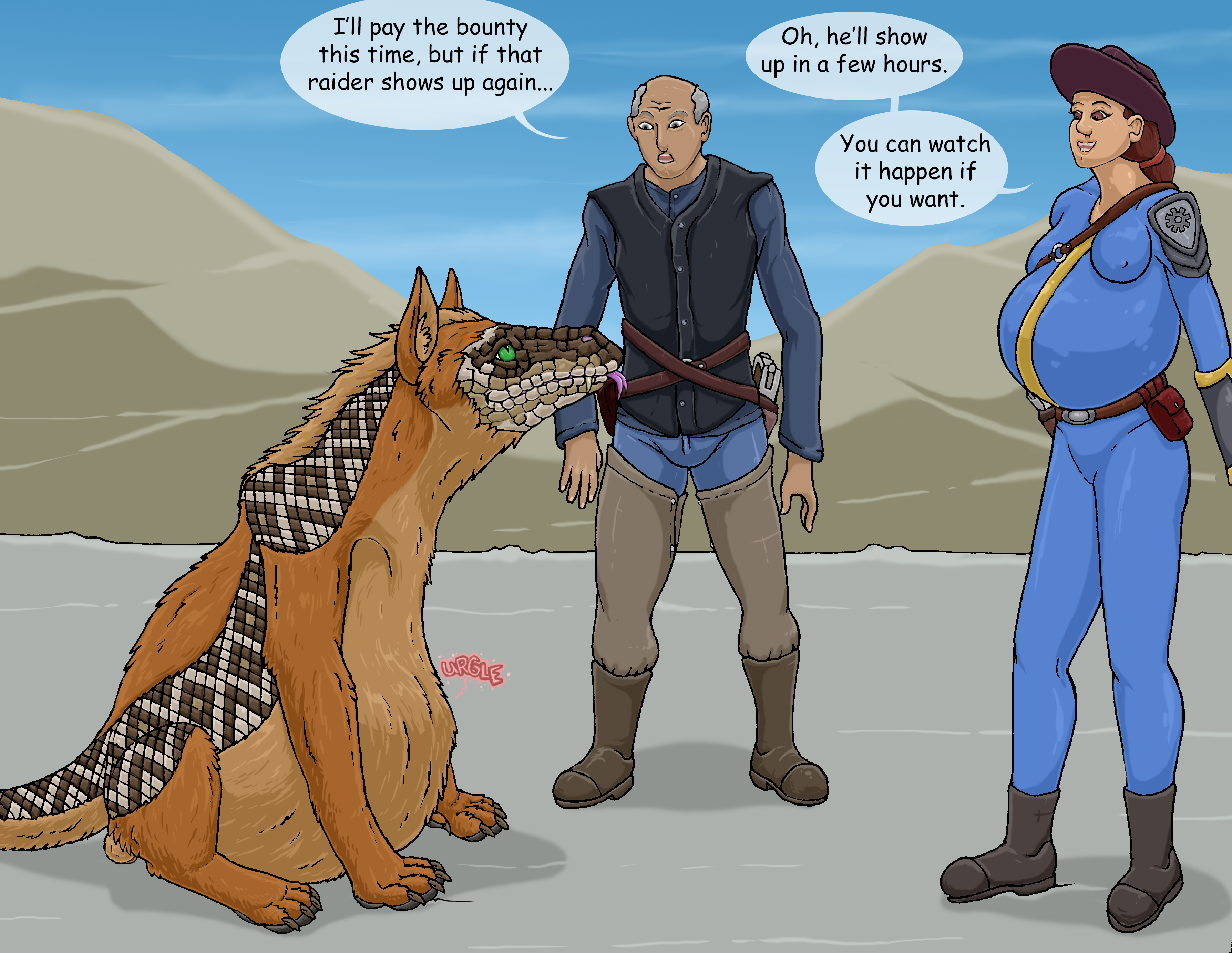 Night Stalker (Fallout) Rule 34 Image