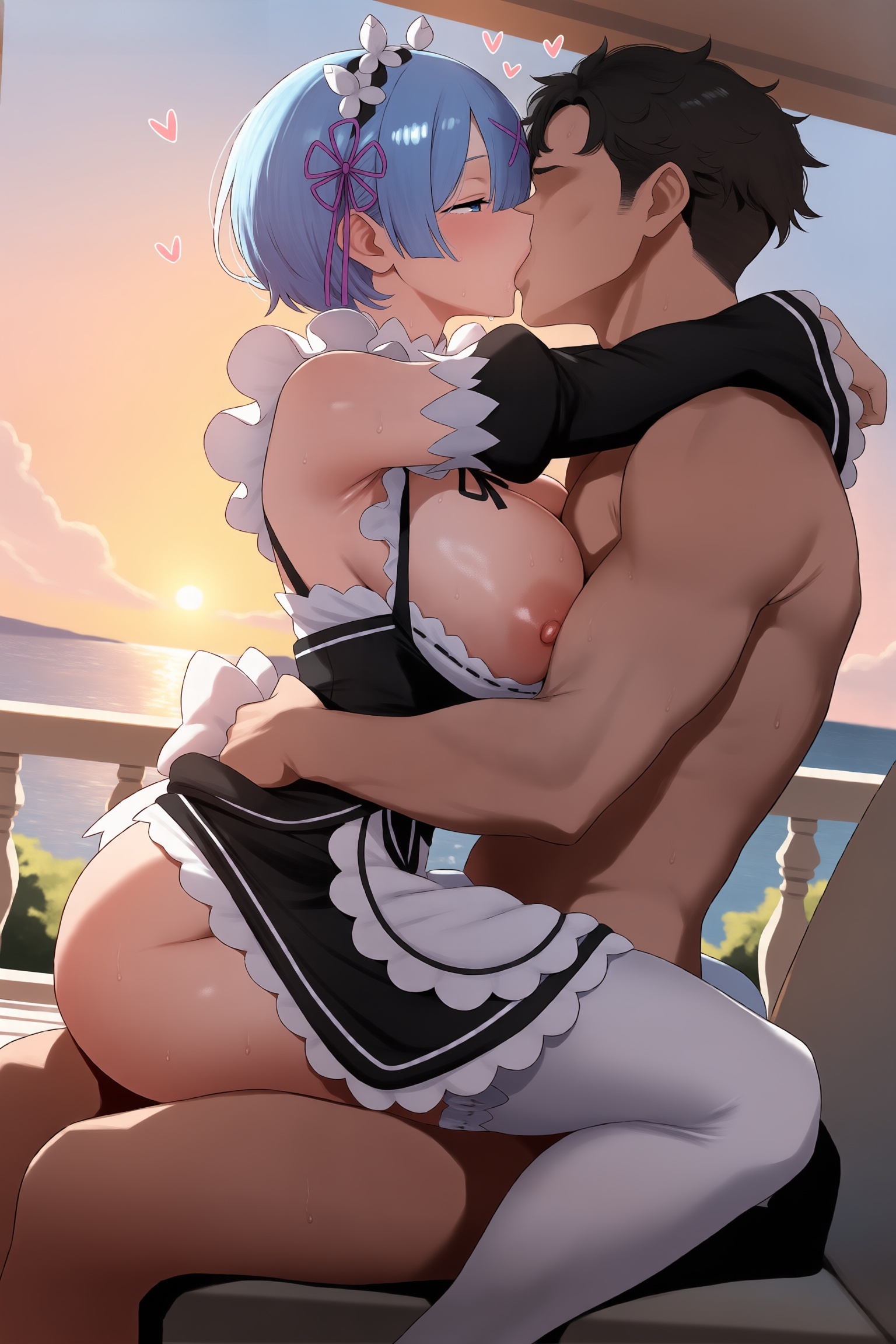 Rem (Re:Zero) Rule 34 Image