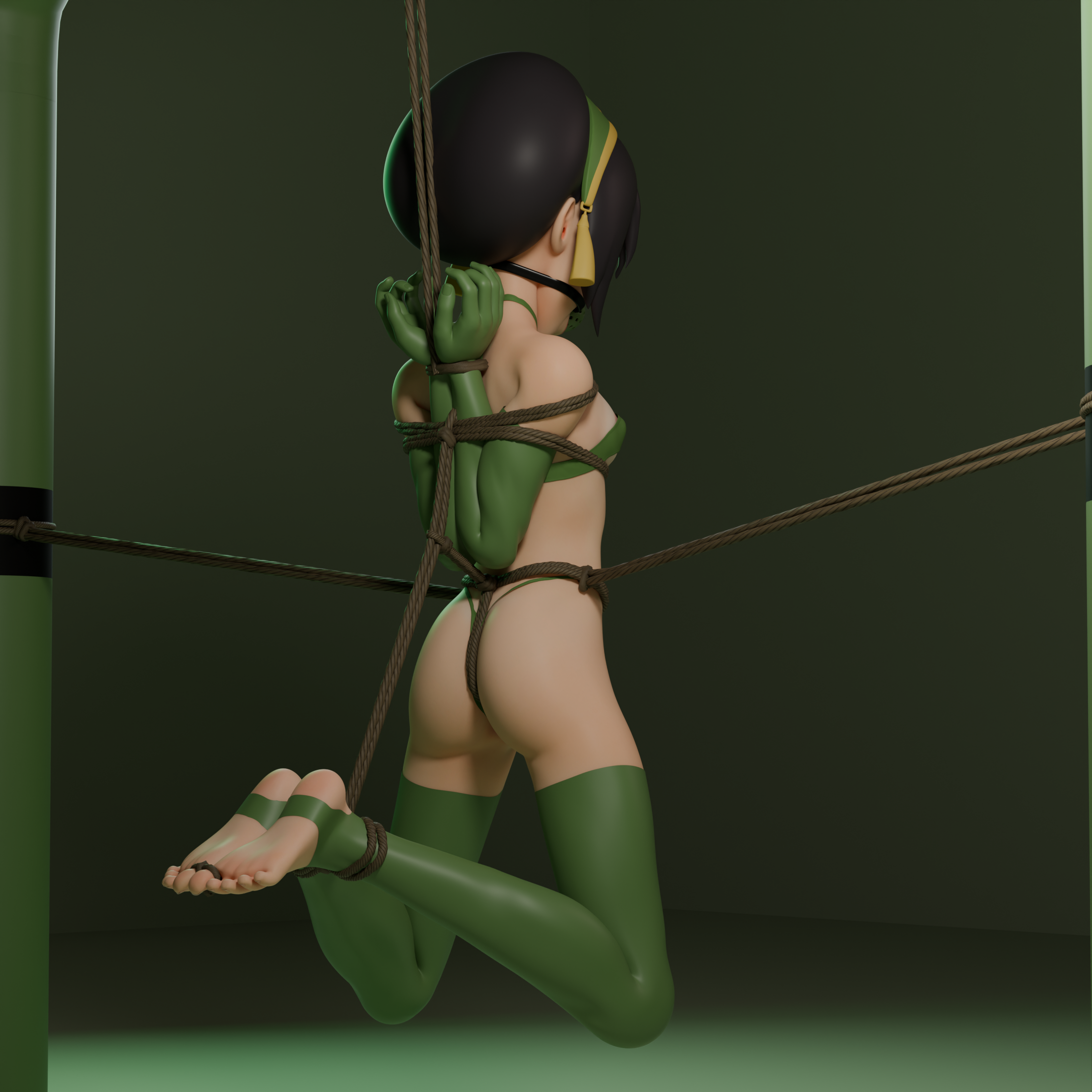 Toph Bei Fong (Avatar The Last Airbender) Rule 34 Image