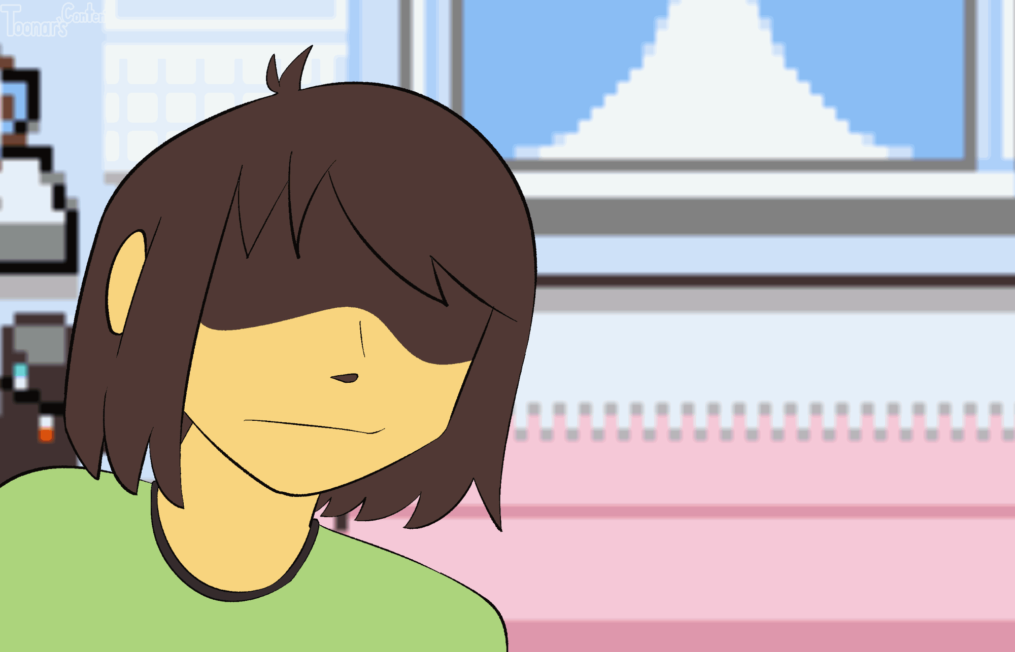 Kris (Deltarune) Rule 34 Image