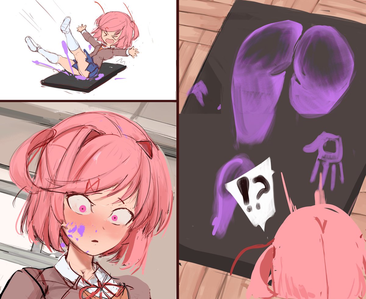 Natsuki (Doki Doki Literature Club) Rule 34 Image