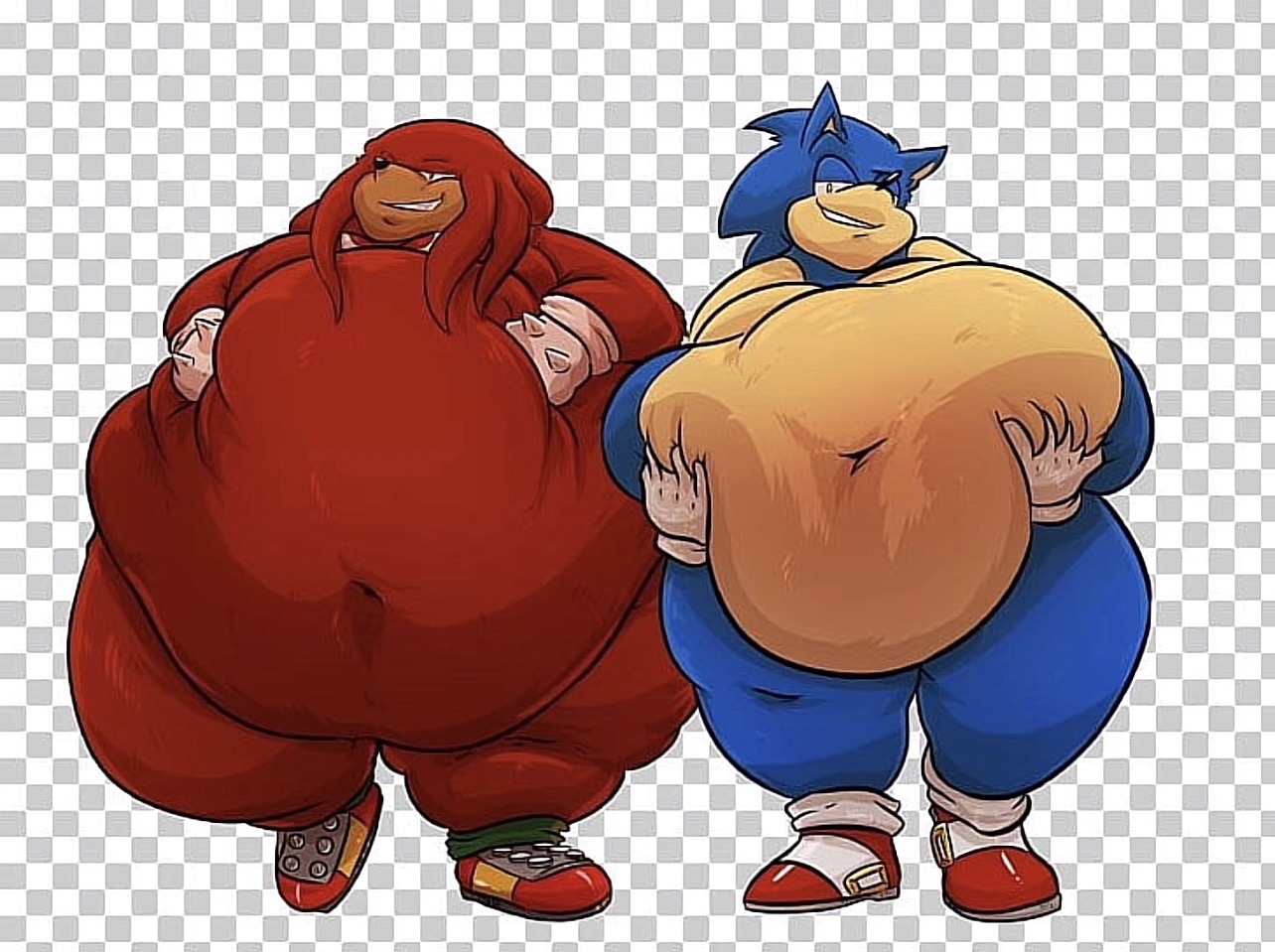Knuckles The Echidna (Sega) Rule 34 Image