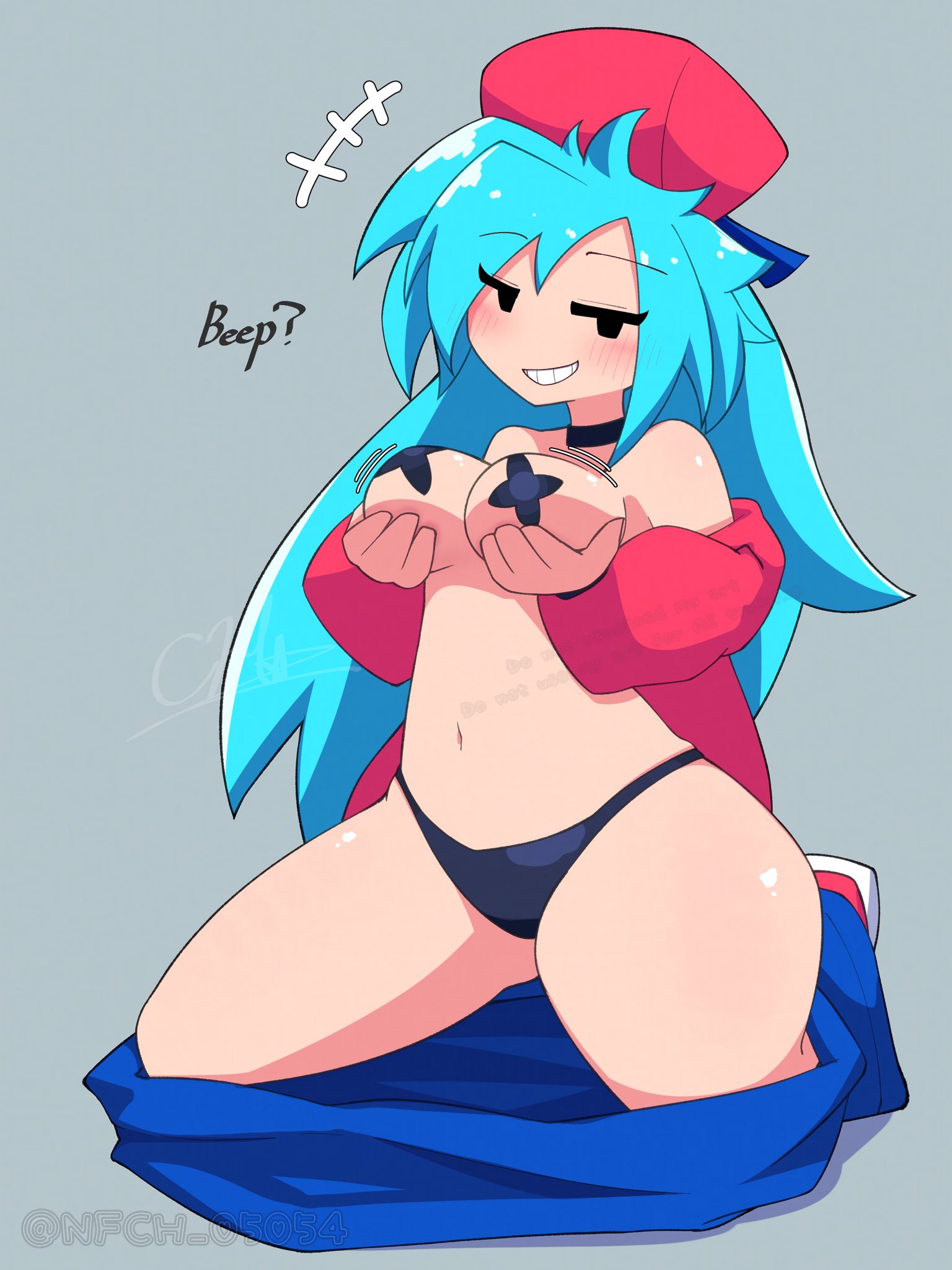 Boyfriend (Friday Night Funkin) Rule 34 Image