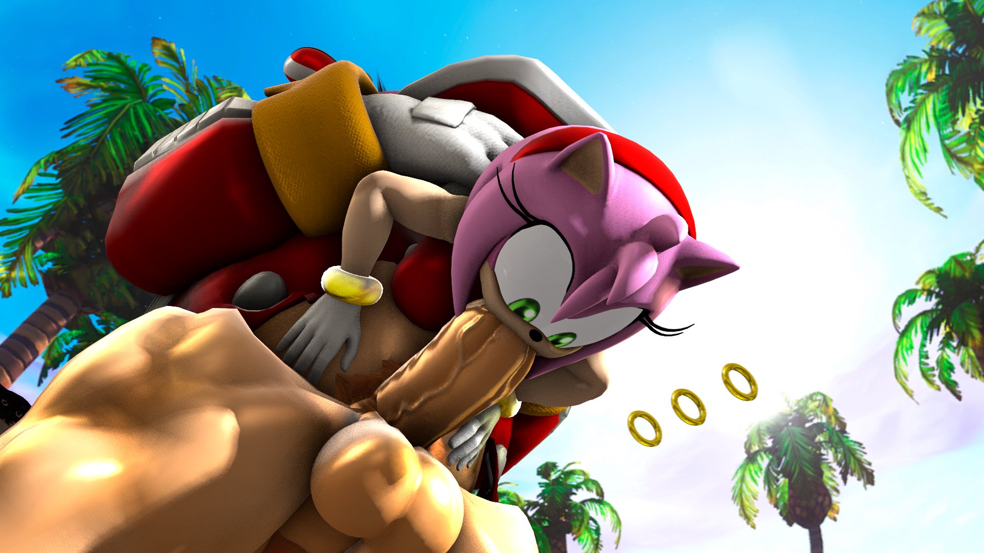 Amy Rose (Sega) Rule 34 Image