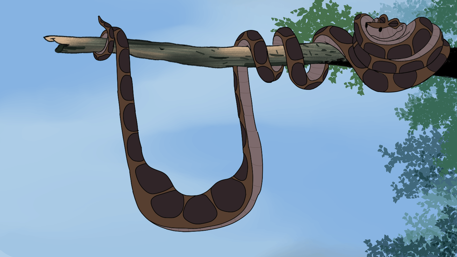 Kaa (The Jungle Book) Rule 34 Image