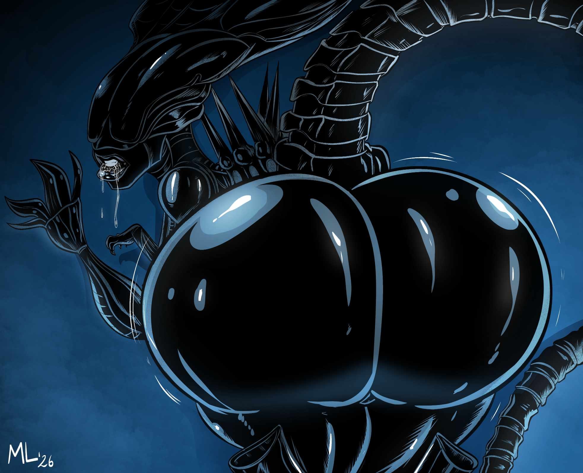 Female Xenomorph (Alien (Franchise)) Rule 34 Image