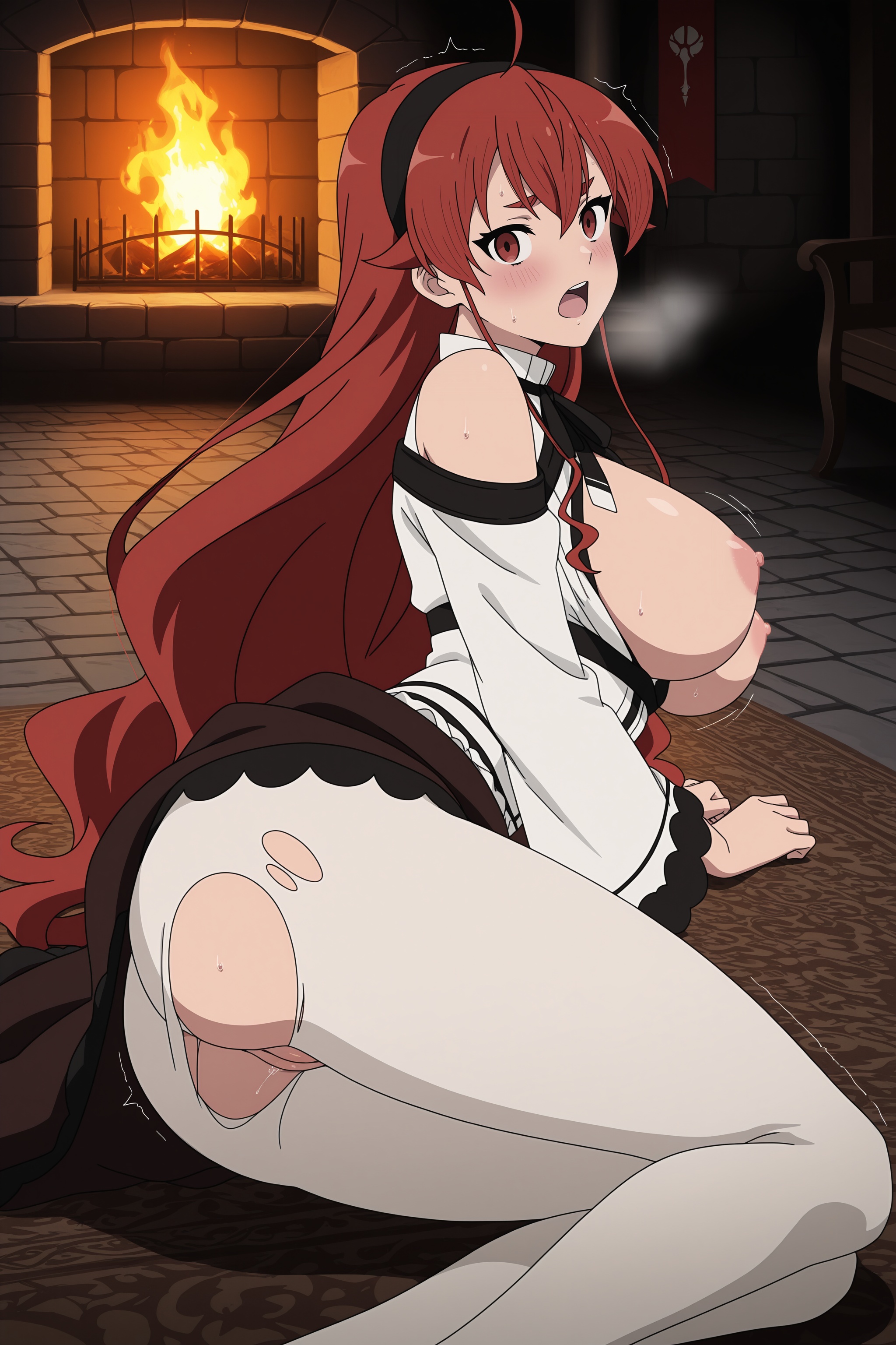 Eris Greyrat (Mushoku Tensei) Rule 34 Image