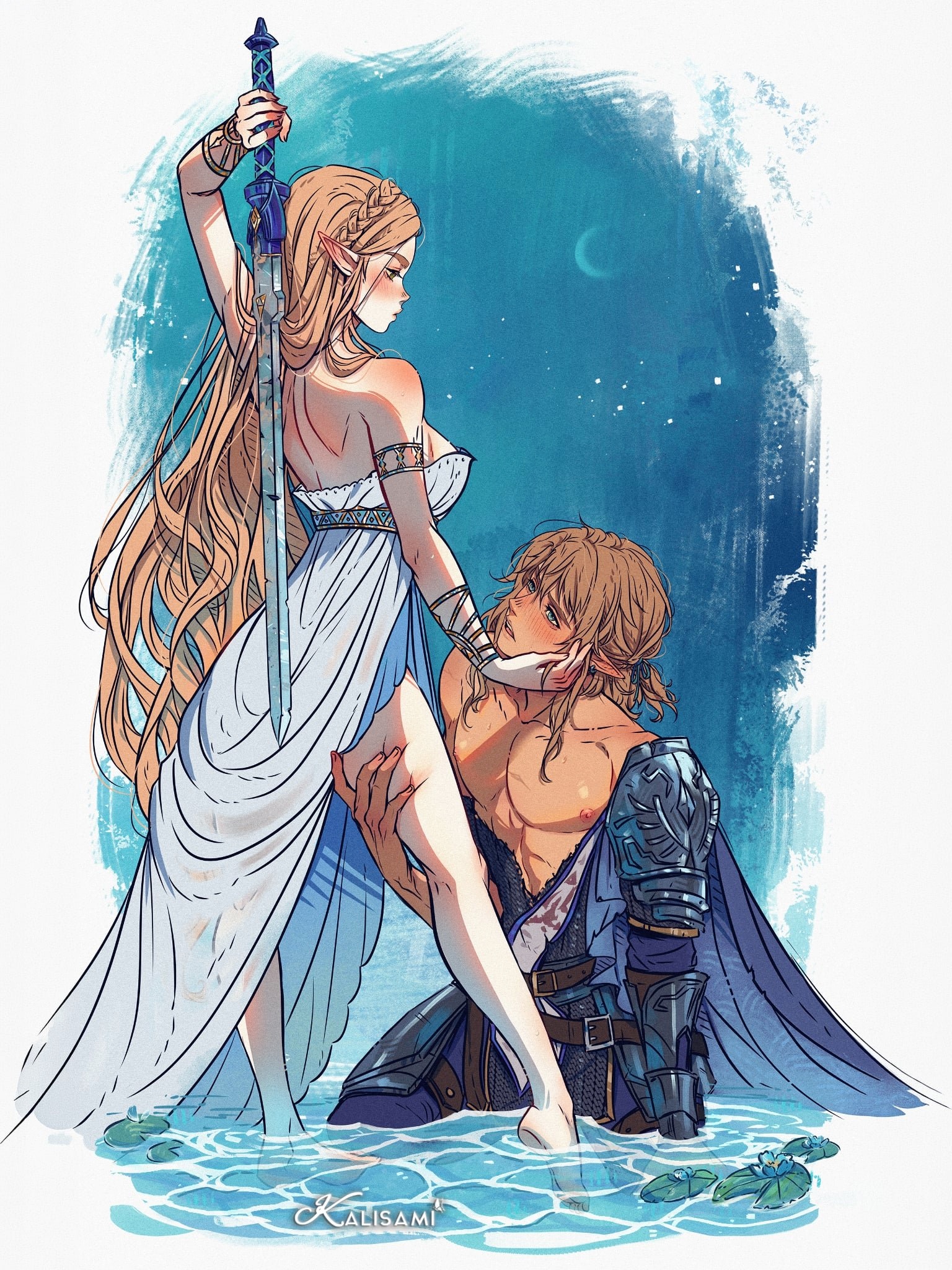 Link (The Legend Of Zelda) Rule 34 Image