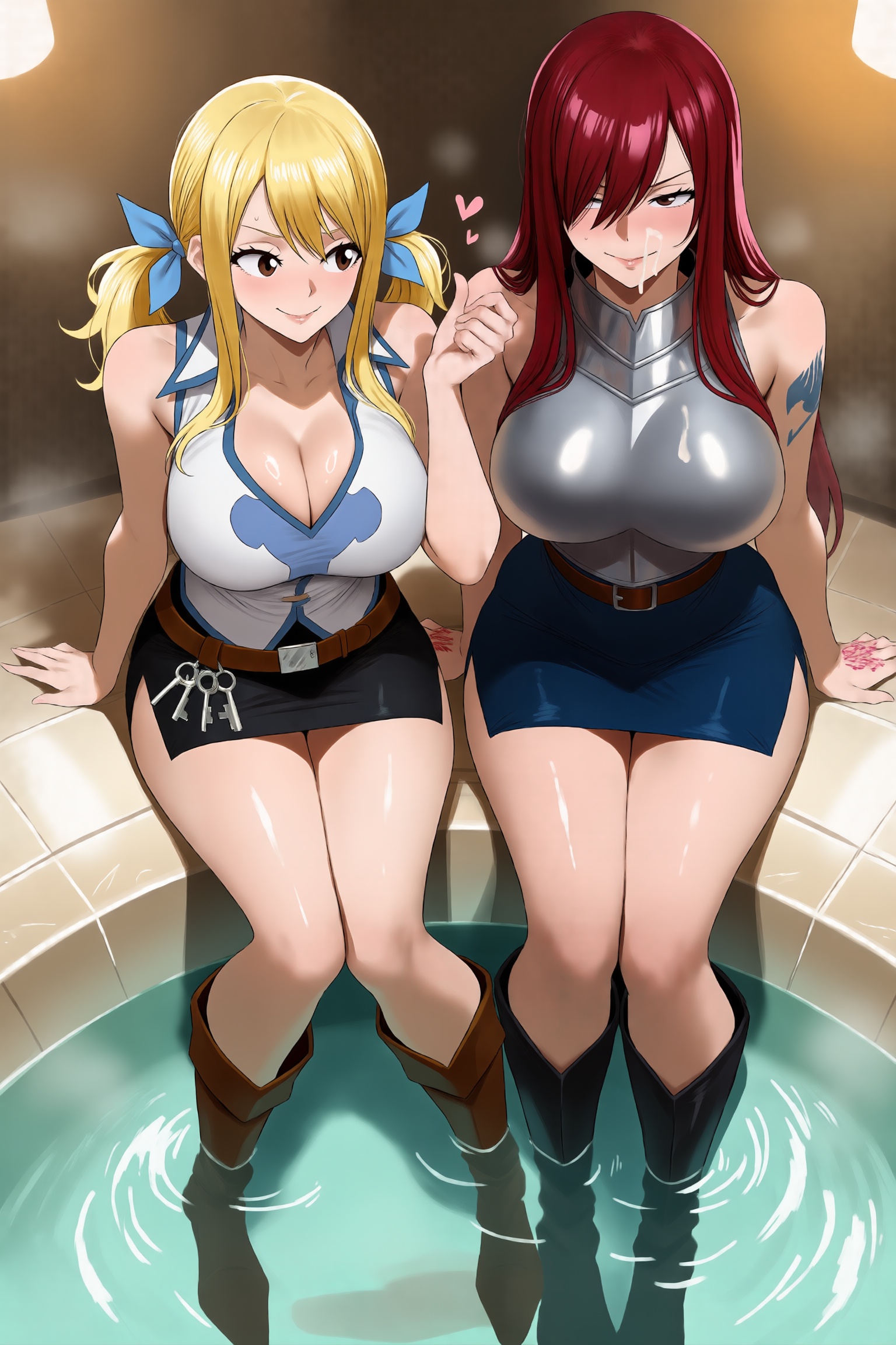 Erza Scarlet (Fairy Tail) Rule 34 Image