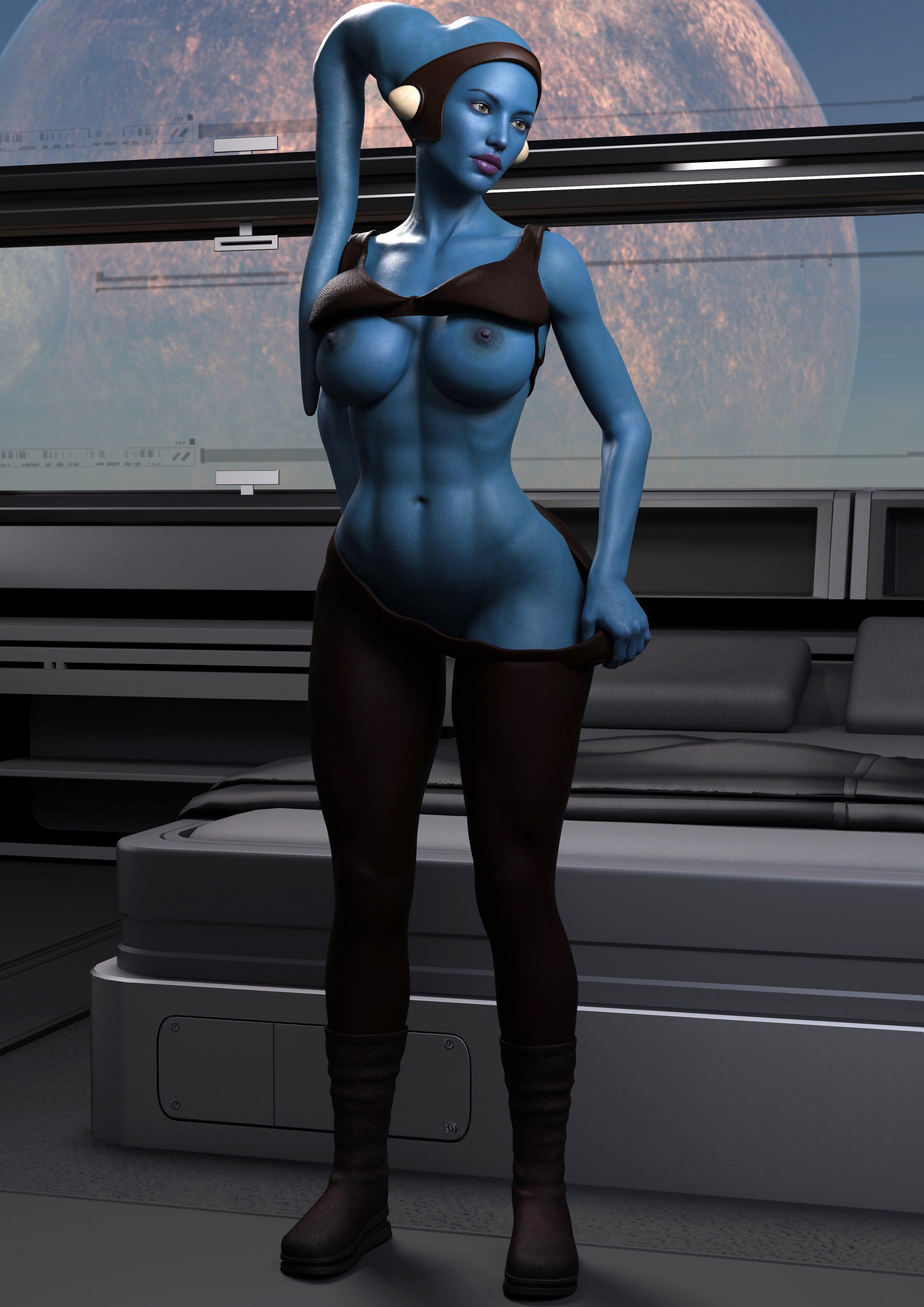 Aayla Secura (Revenge Of The Sith) Rule 34 Image