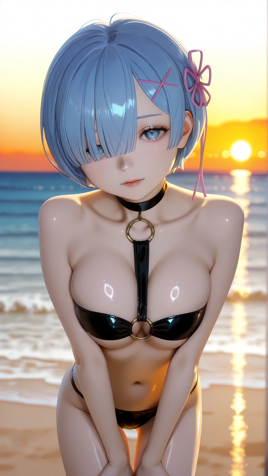 Emilia (Re:Zero) Rule 34 Image