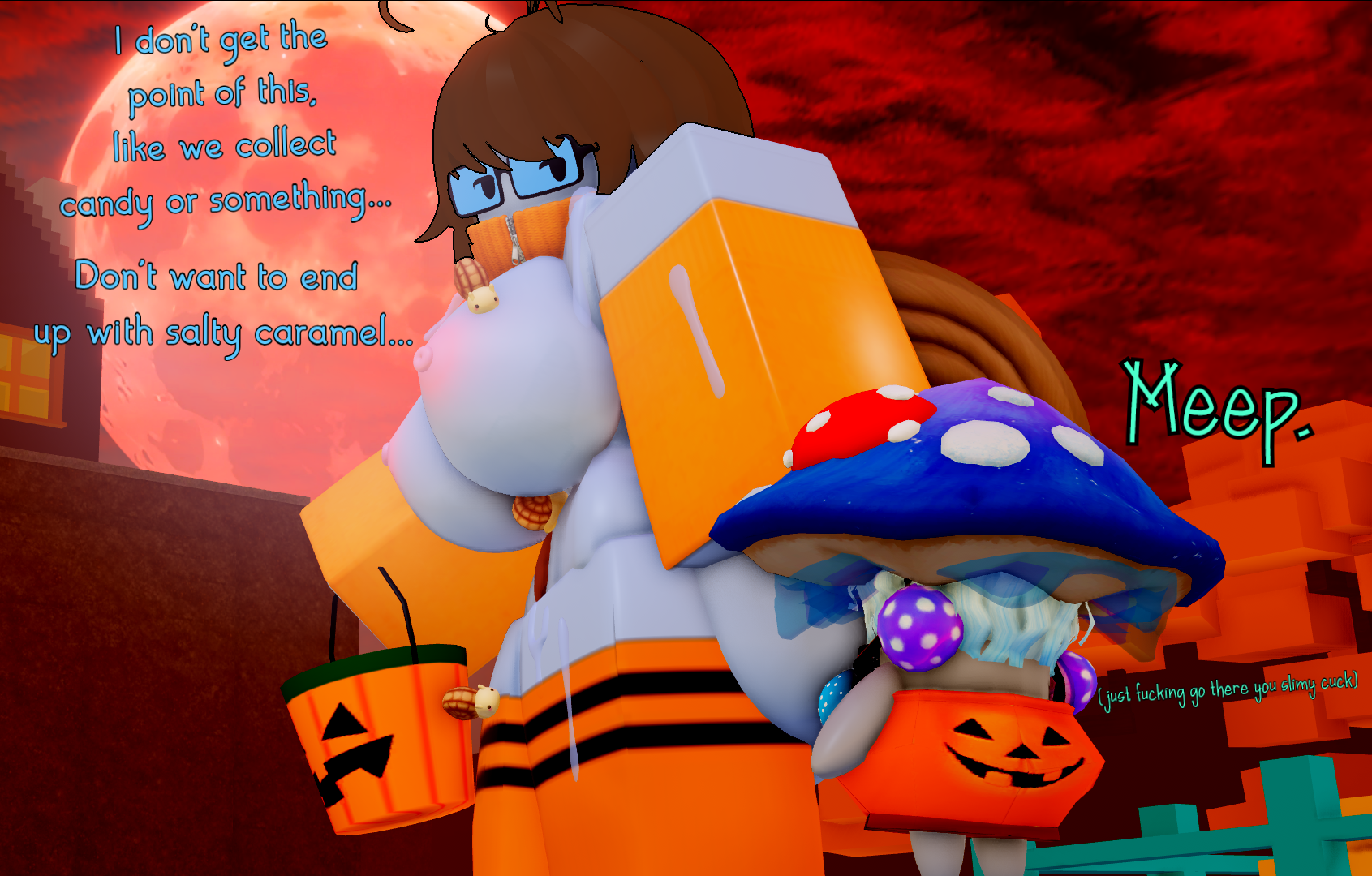 Original Character (Halloween) Rule 34 Image