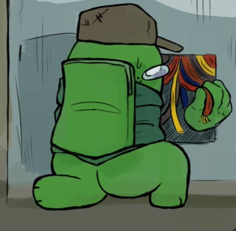 Green (Among Us) Rule 34 Image