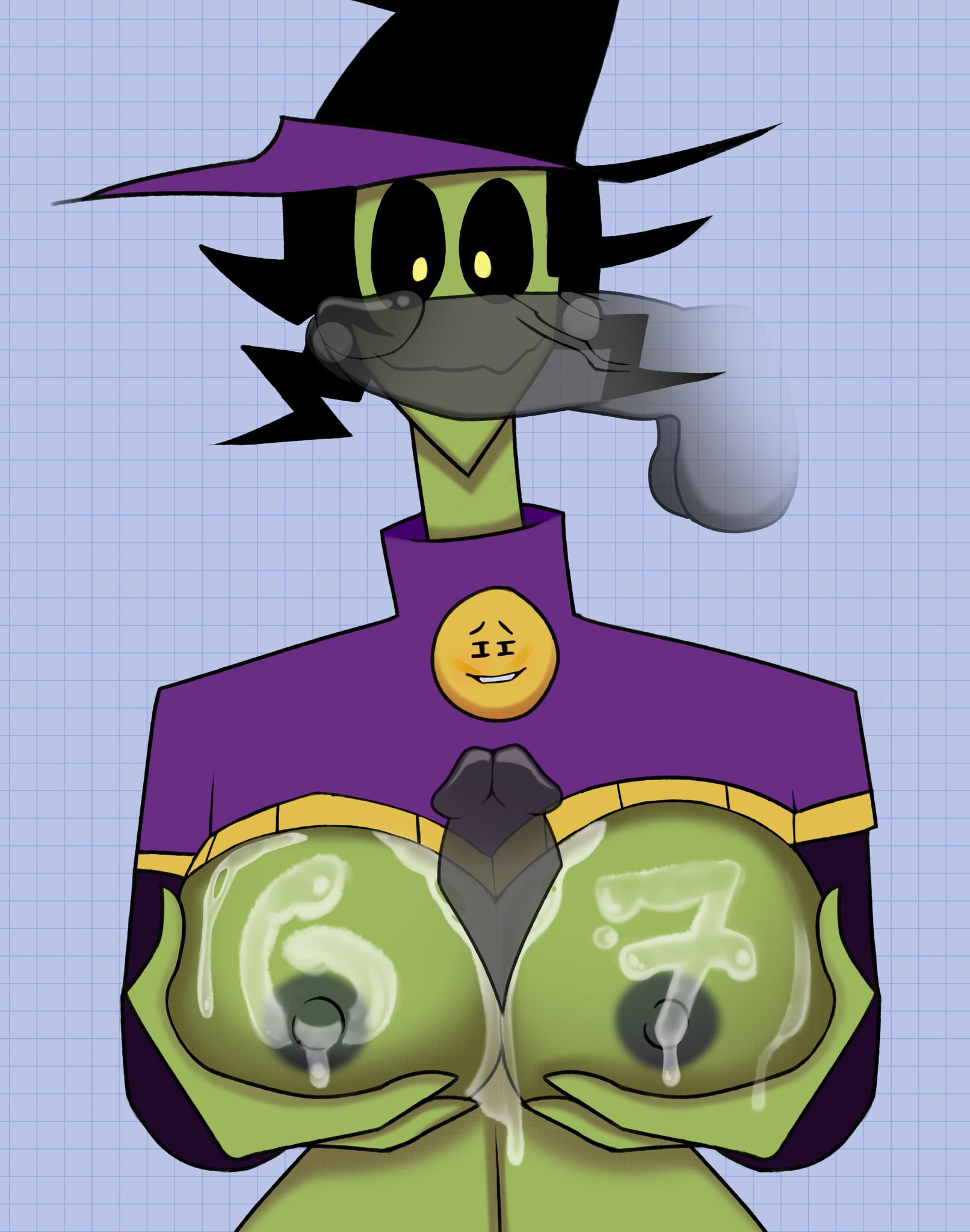 Anonymous Male (Spooky Month) Rule 34 Image