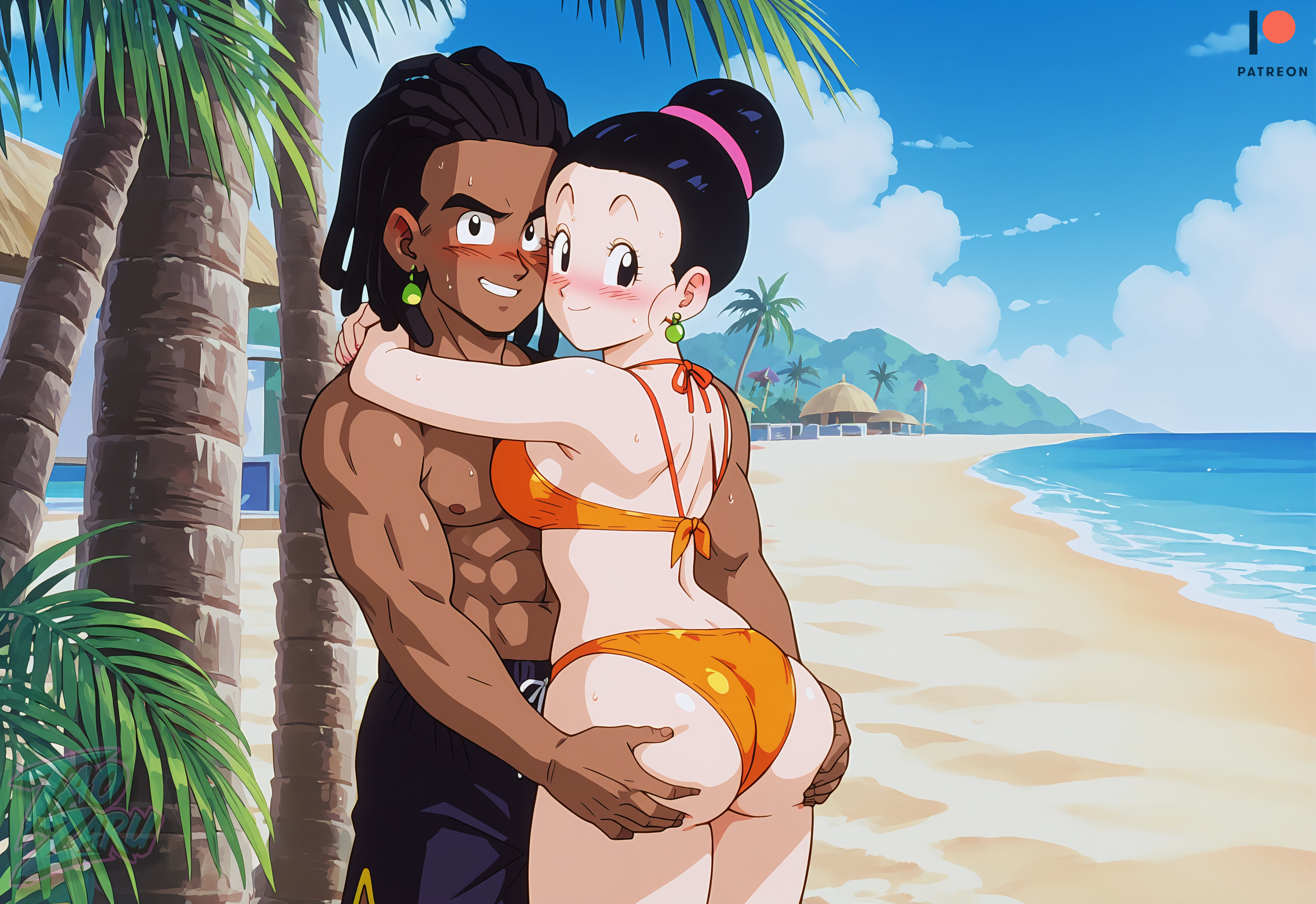 Chi-Chi (Dragon Ball) Rule 34 Image