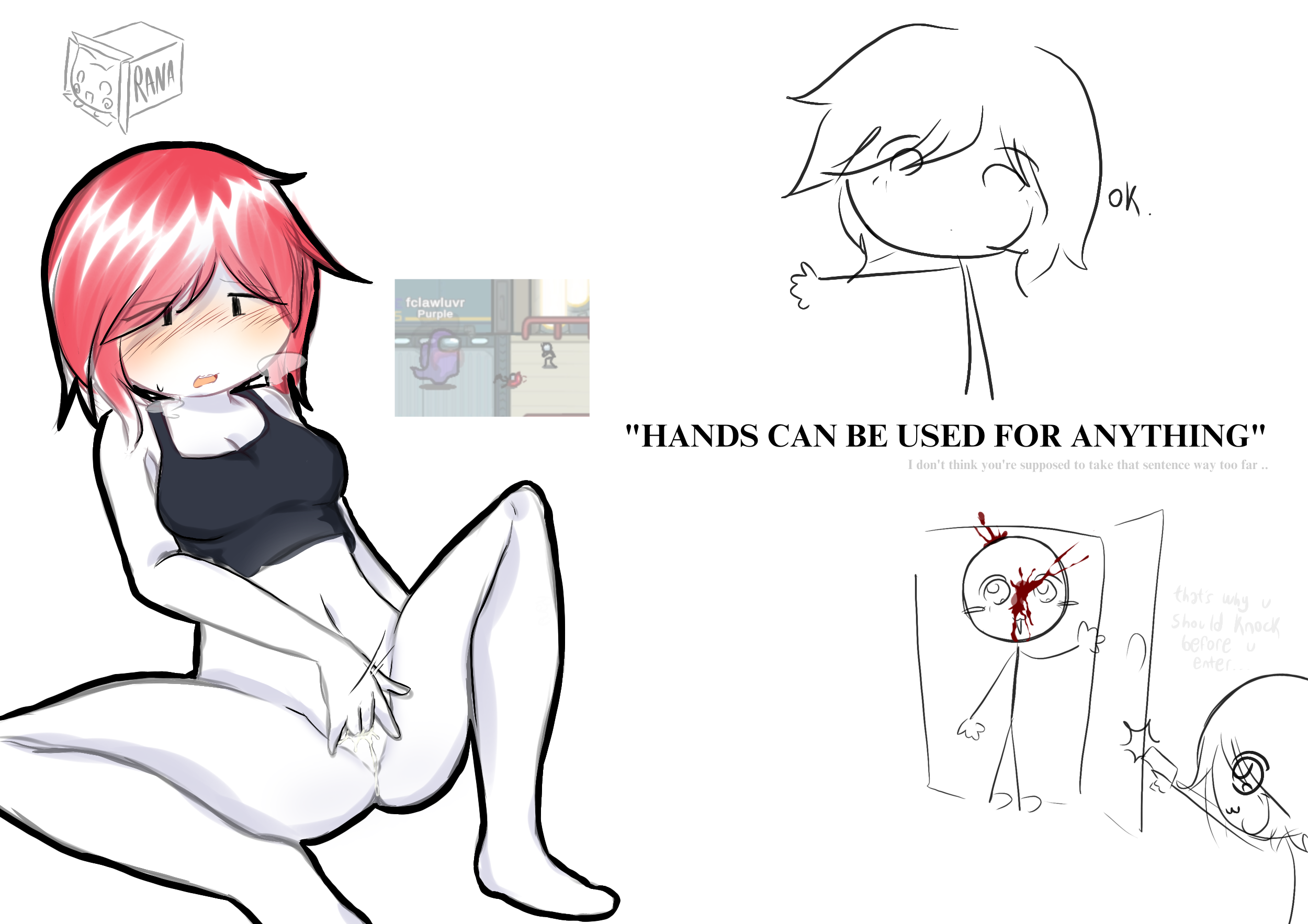 Ellie Rose (Henry Stickmin (Game)) Rule 34 Image