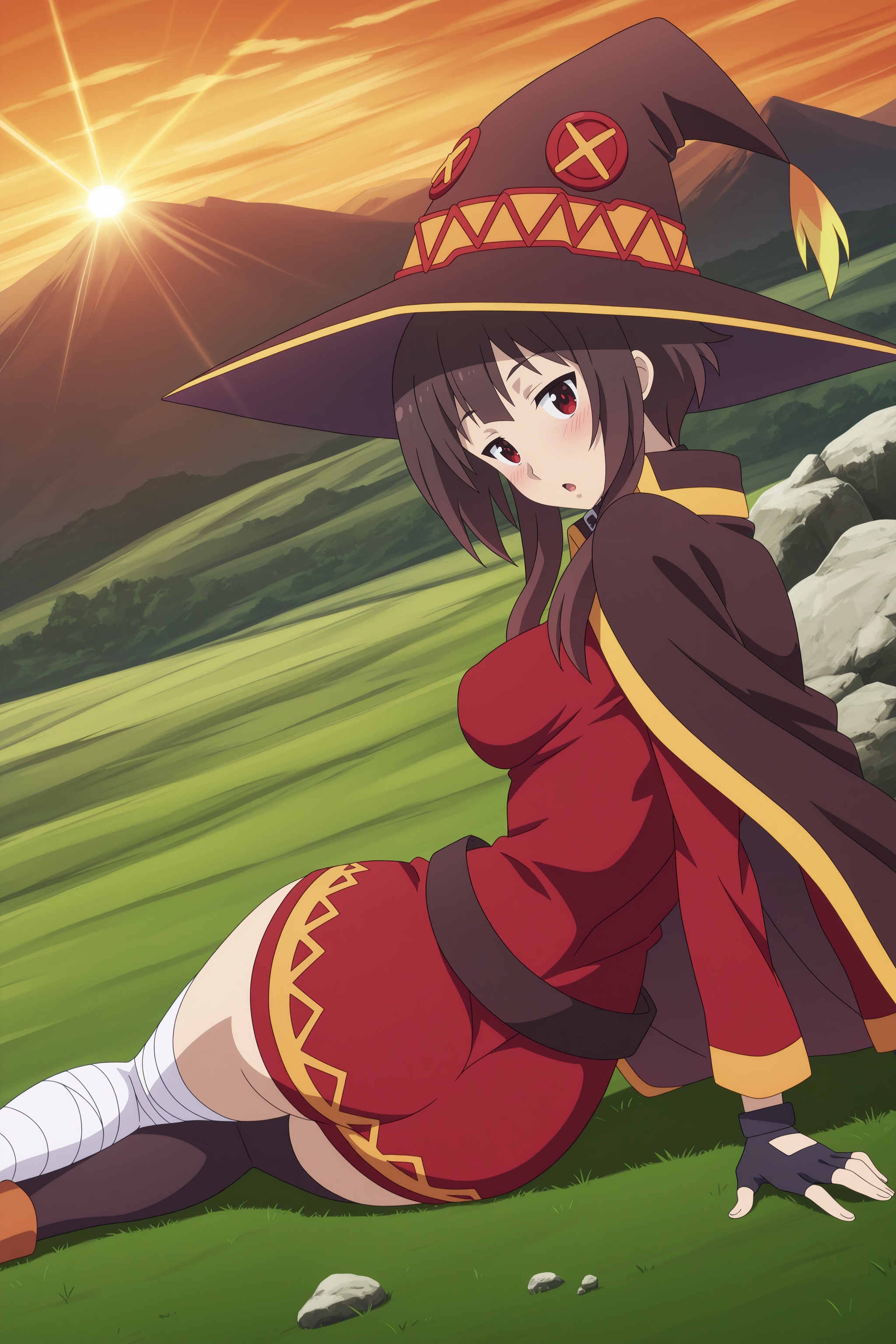 Megumin (Kono Subarashii Sekai Ni Shukufuku Wo!) Rule 34 Image