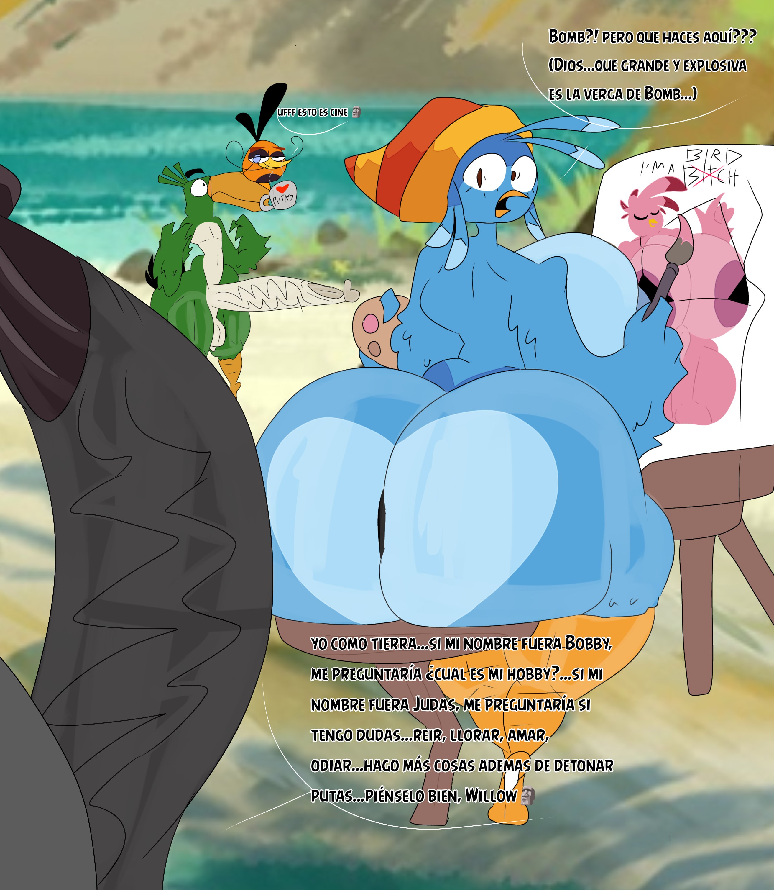 Stella (Angry Birds) Rule 34 Image