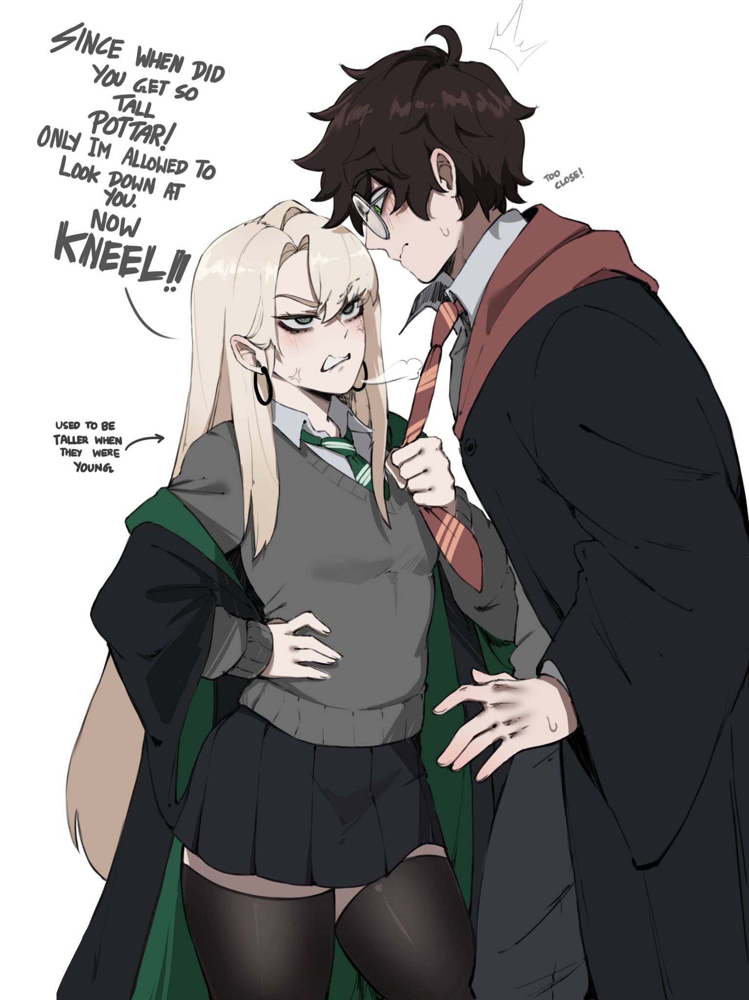 Draco Malfoy (Harry Potter) Rule 34 Image