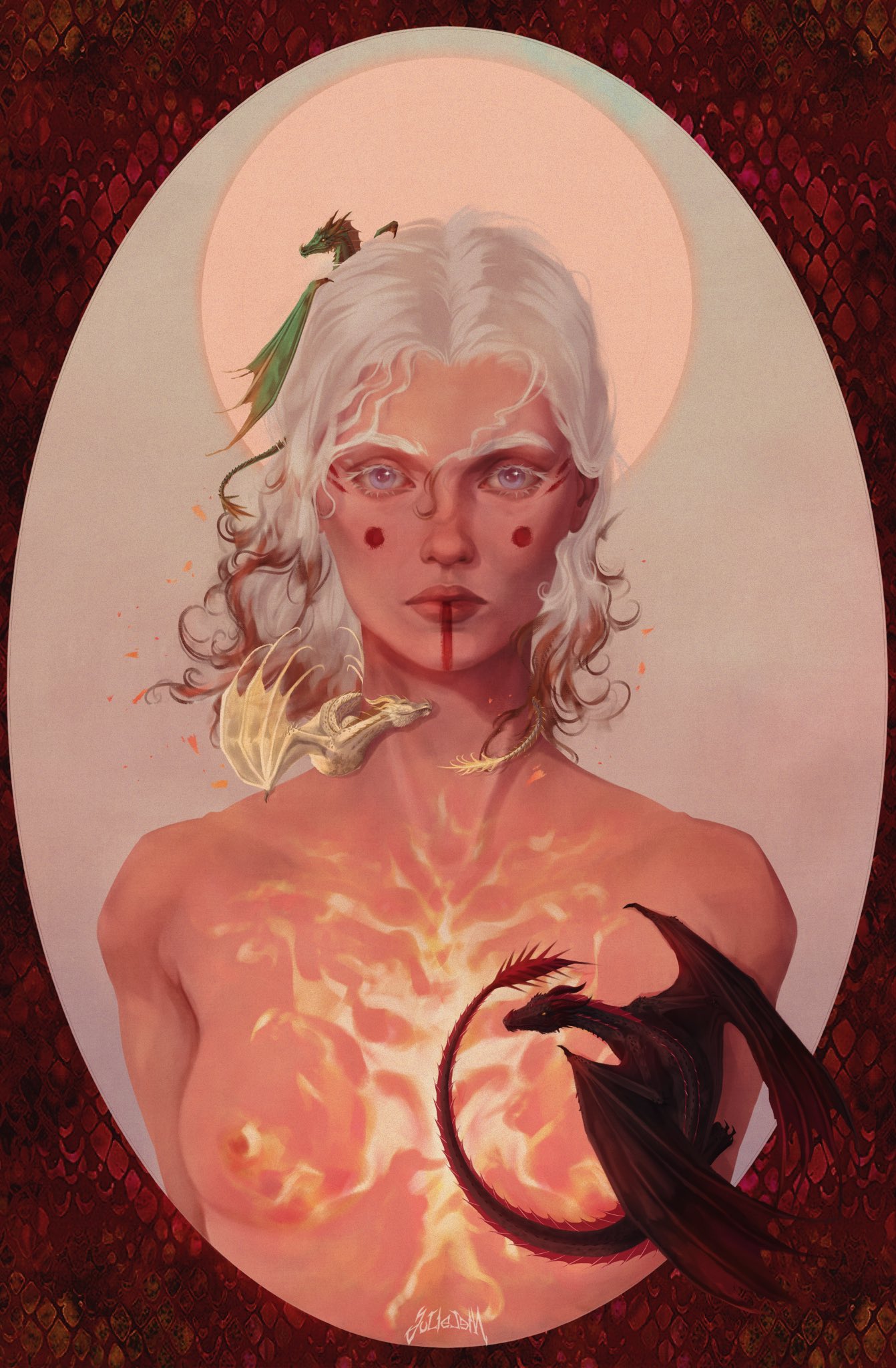 Daenerys Targaryen (A Song Of Ice And Fire) Rule 34 Image
