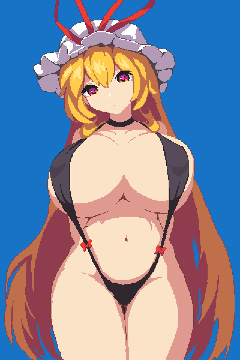 Yukari Yakumo (Rioku) Rule 34 Image