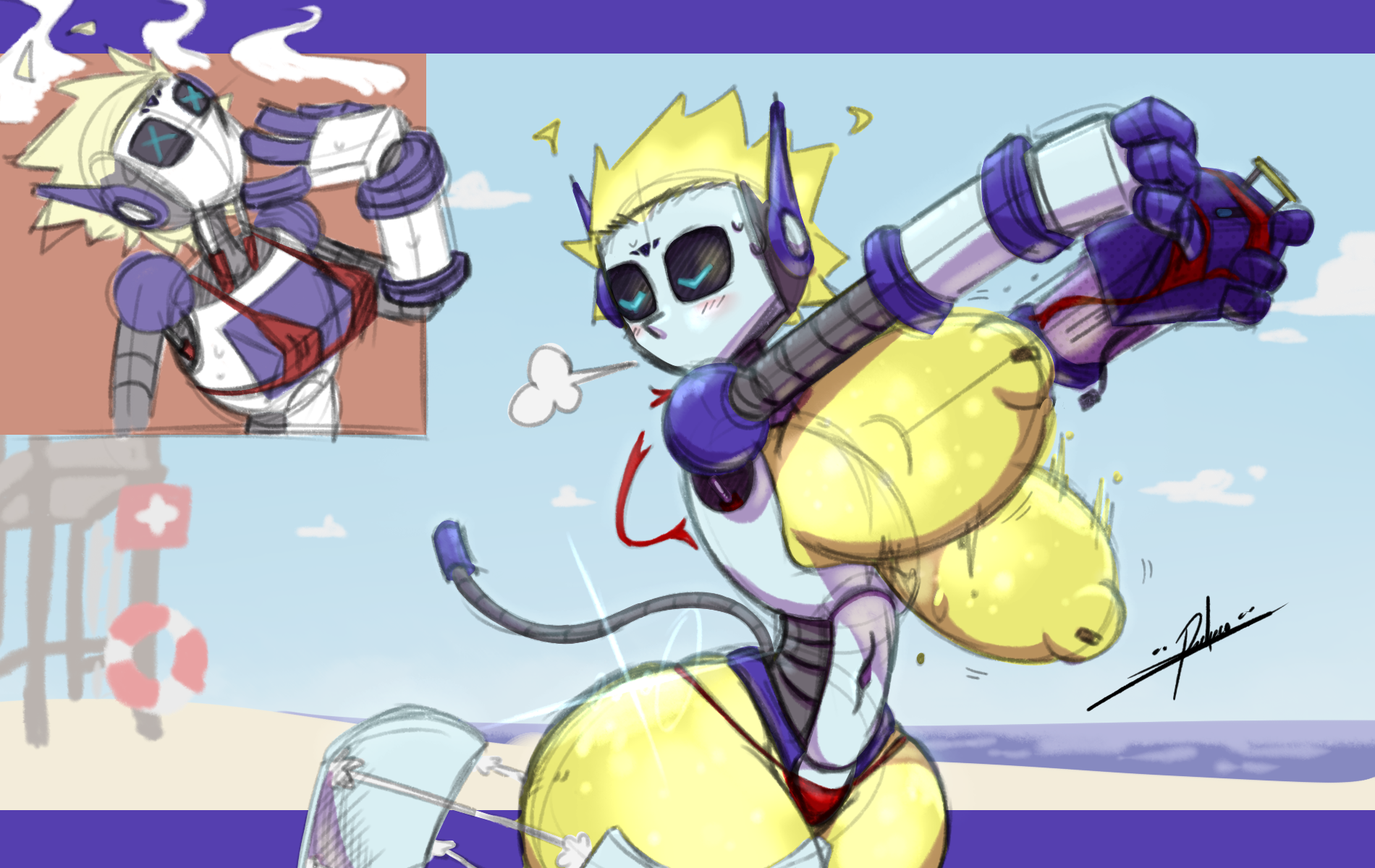Beach Rule 34 Image