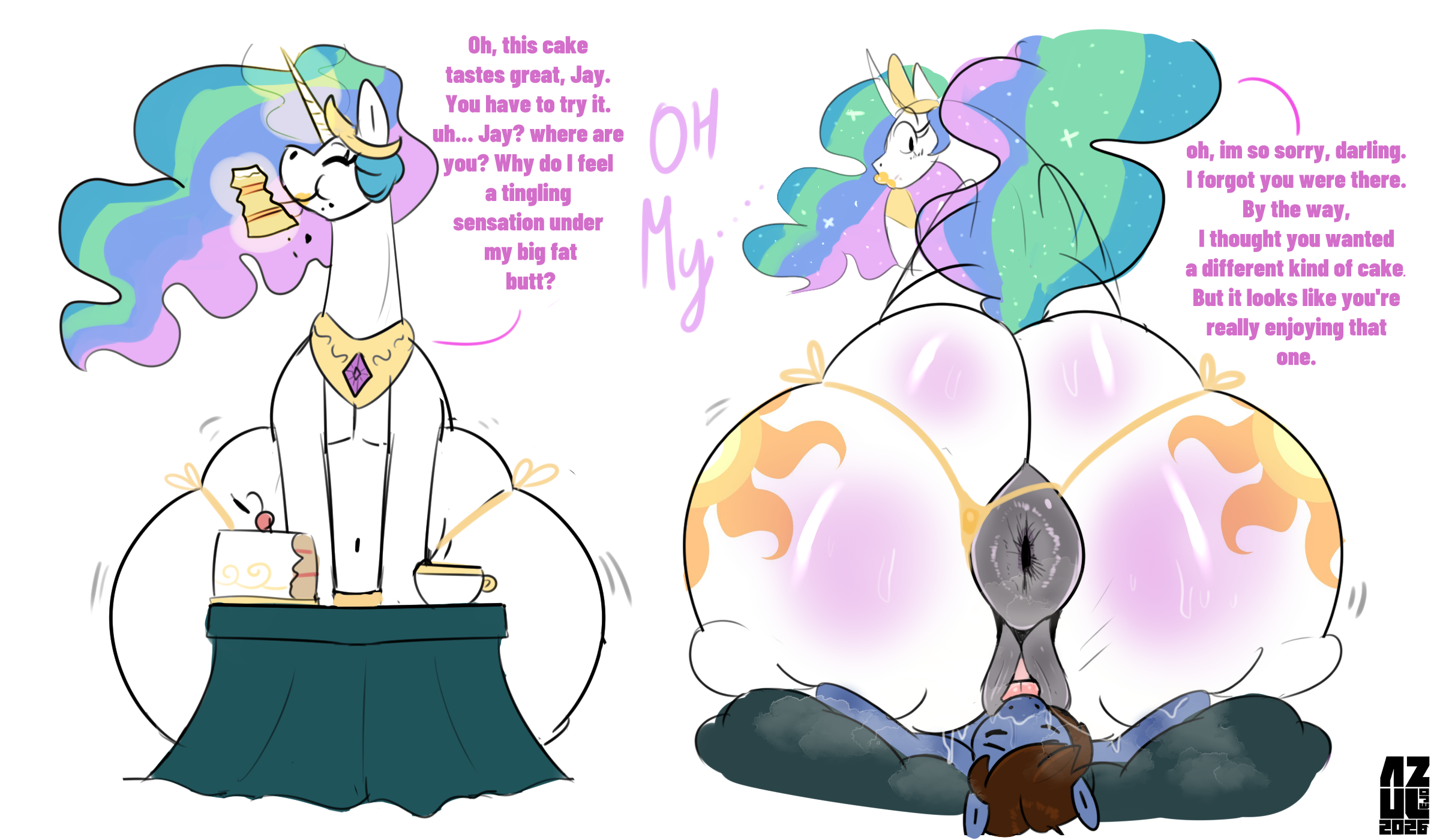 Princess Celestia (Mlp) Rule 34 Image