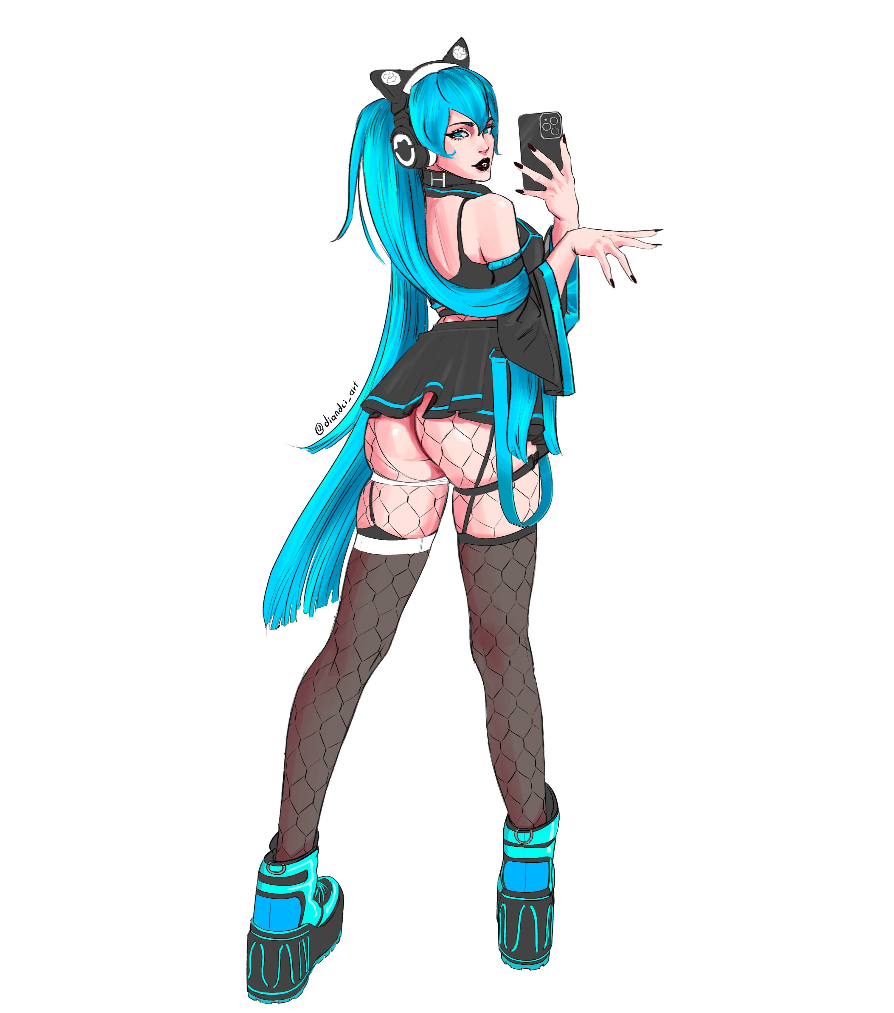 Hatsune Miku (Vocaloid) Rule 34 Image
