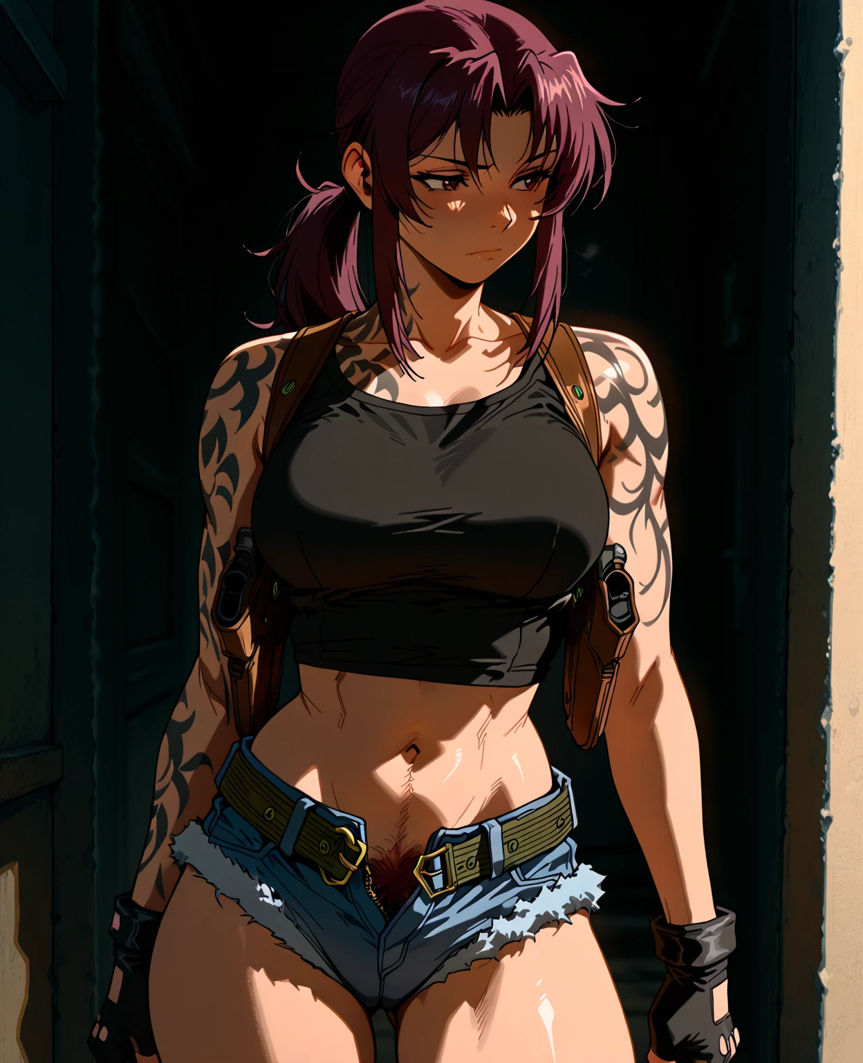 Revy (Black Lagoon) Rule 34 Image