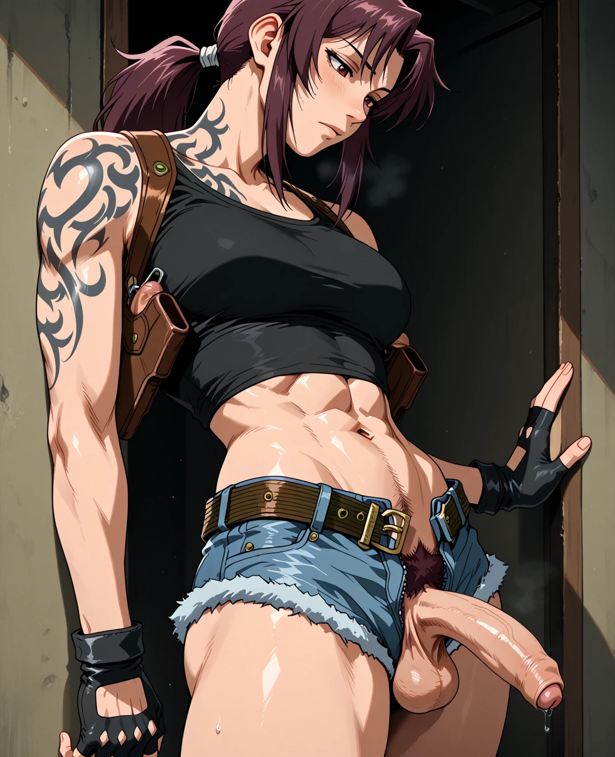 Revy (Black Lagoon) Rule 34 Image