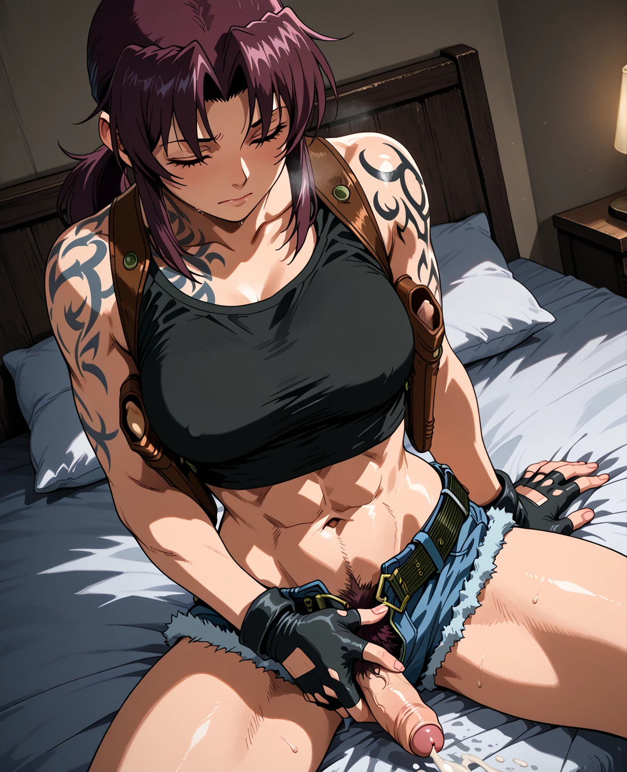 Revy (Black Lagoon) Rule 34 Image