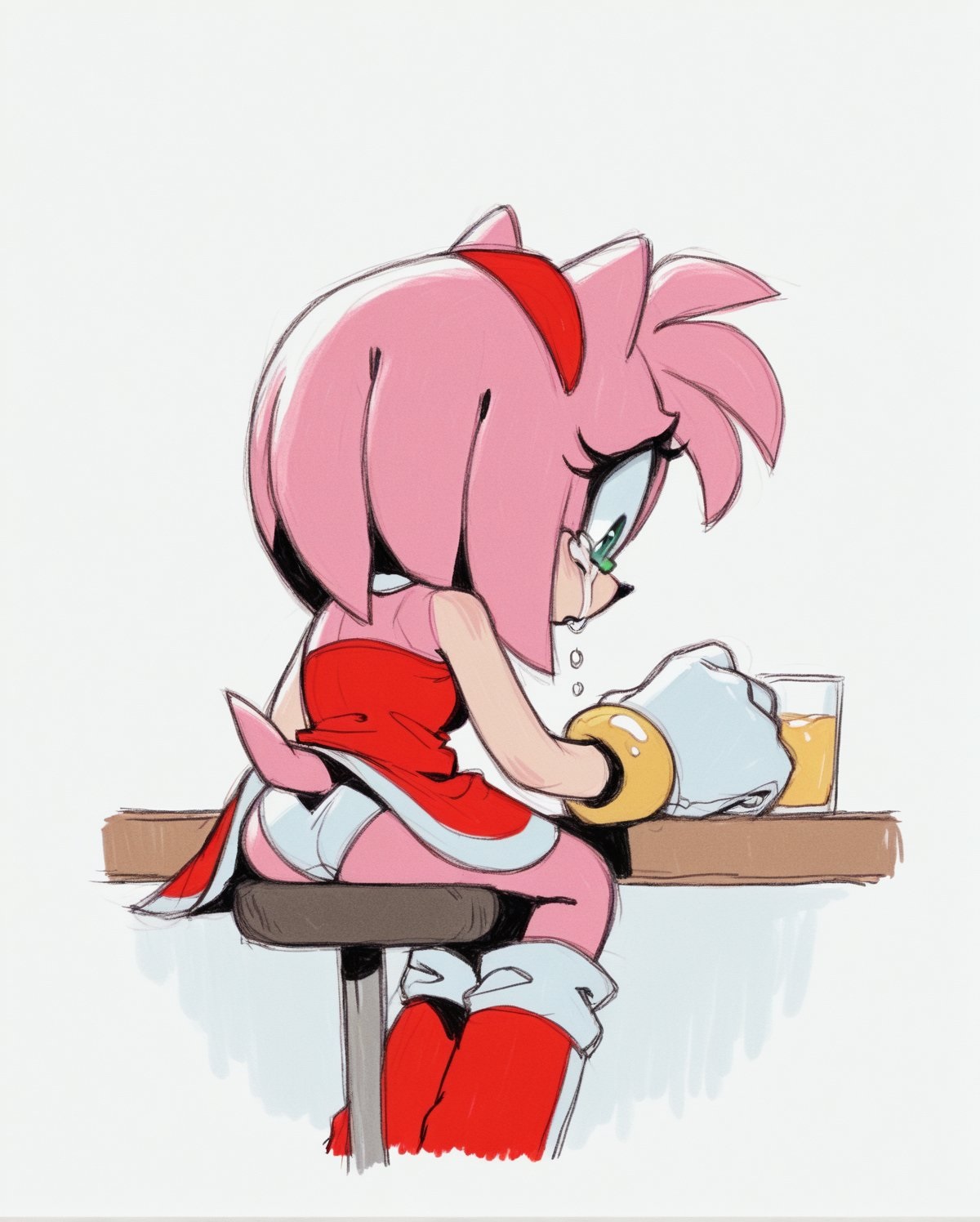 Amy Rose (Sega) Rule 34 Image