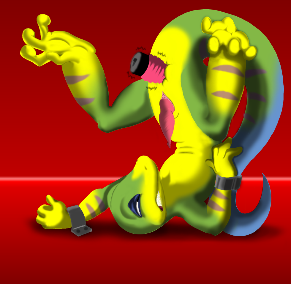 Gex The Gecko (Gex (Series)) Rule 34 Image