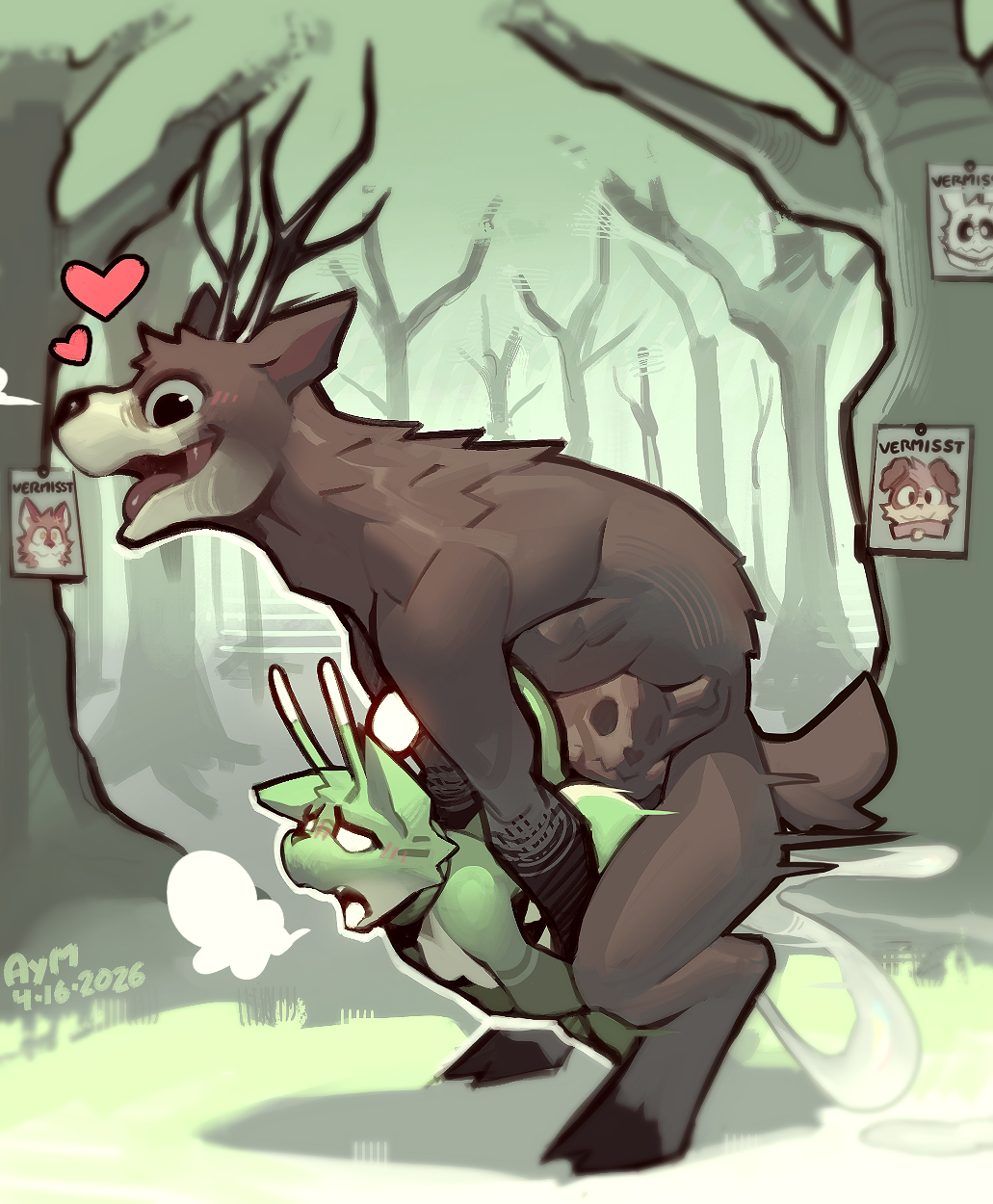 Deer (99 Nights In The Forest) Rule 34 Image