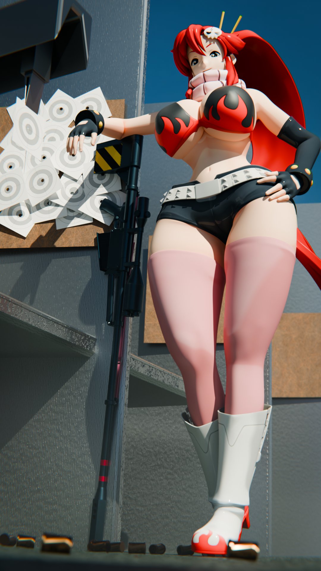 Yoko Littner (Gurren Lagann) Rule 34 Image