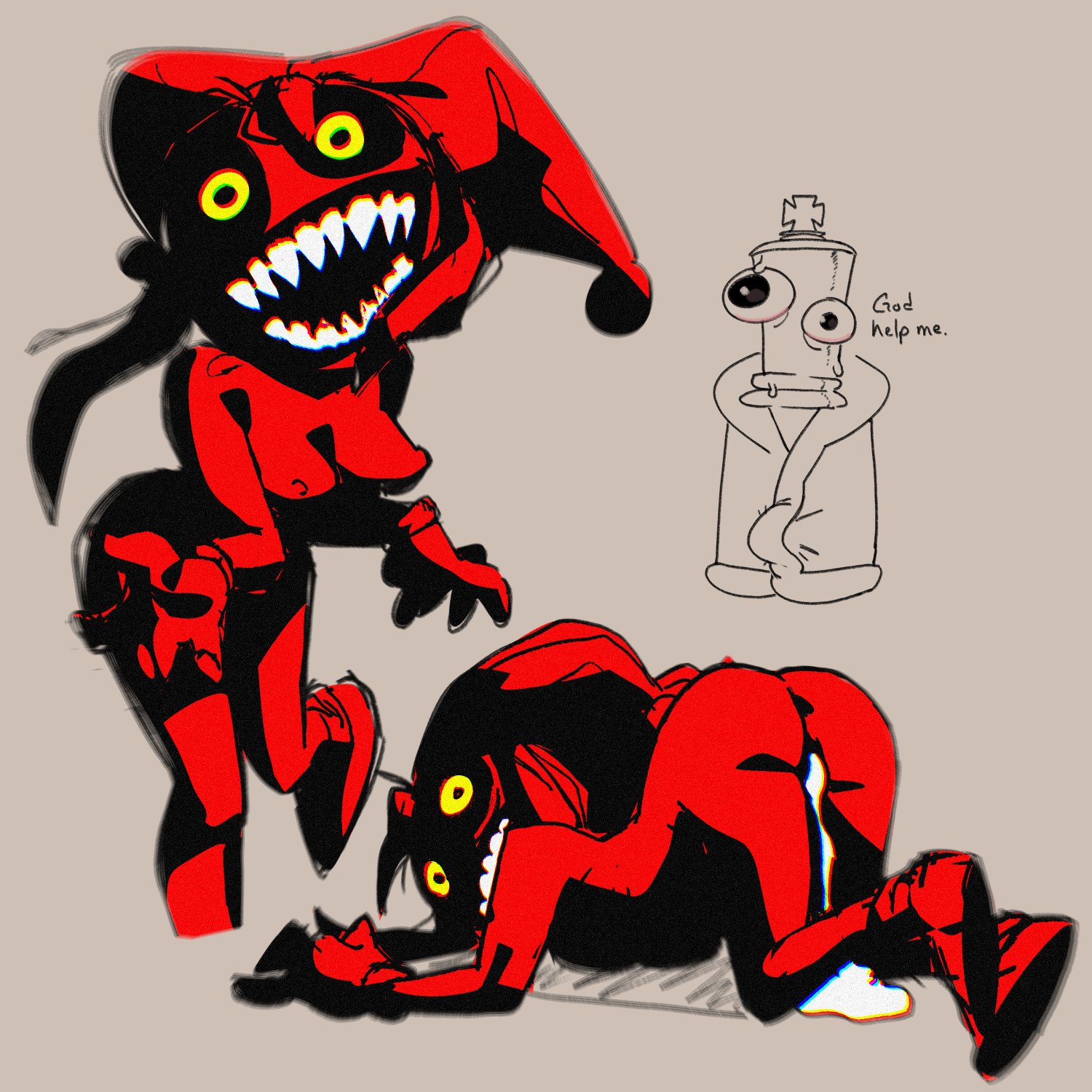 Kinger (The Amazing Digital Circus) Rule 34 Image