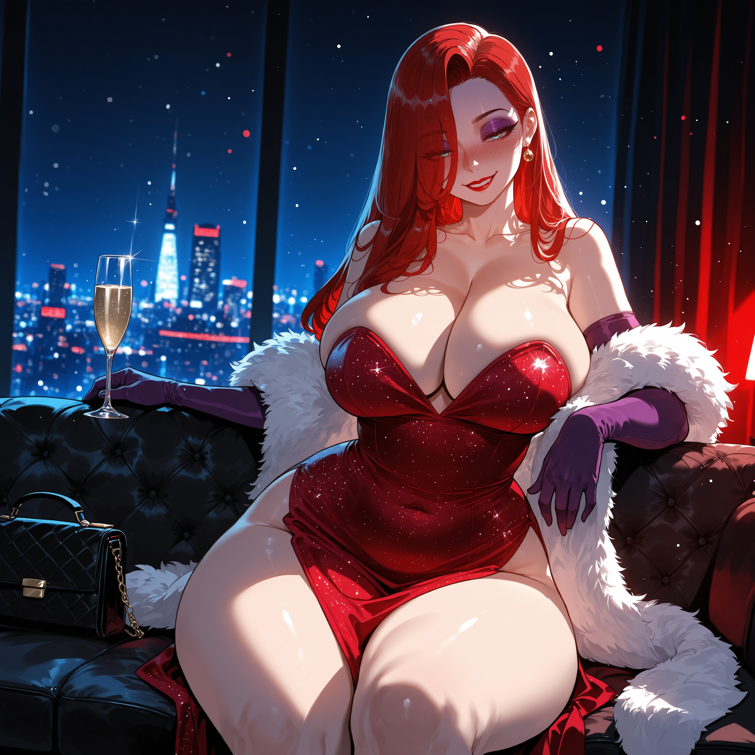 Jessica Rabbit (Who Framed Roger Rabbit) Rule 34 Image