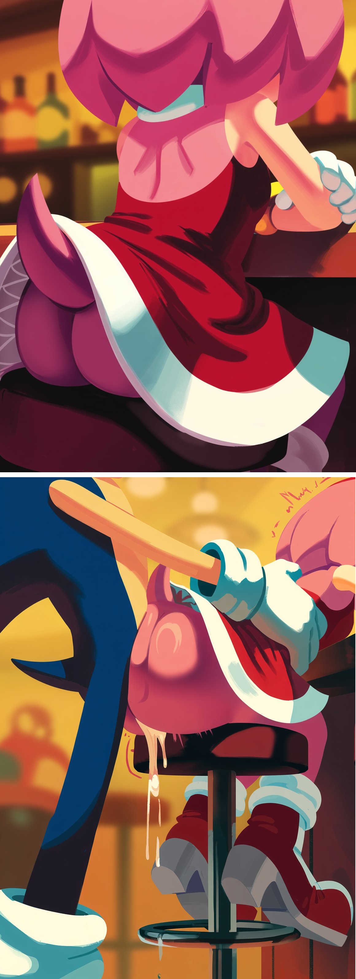 Amy Rose (Sega) Rule 34 Image