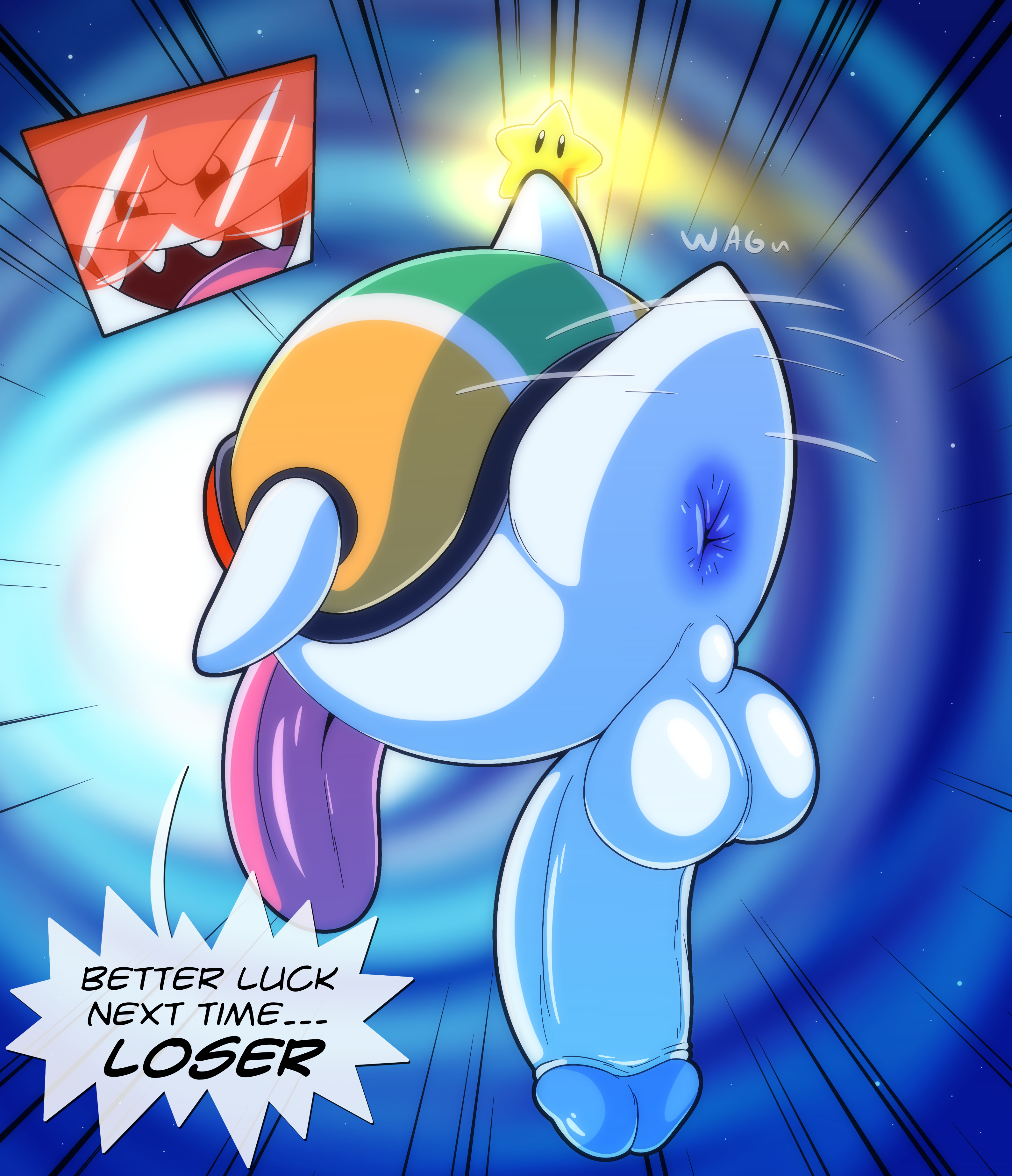 Boo (Mario) Rule 34 Image