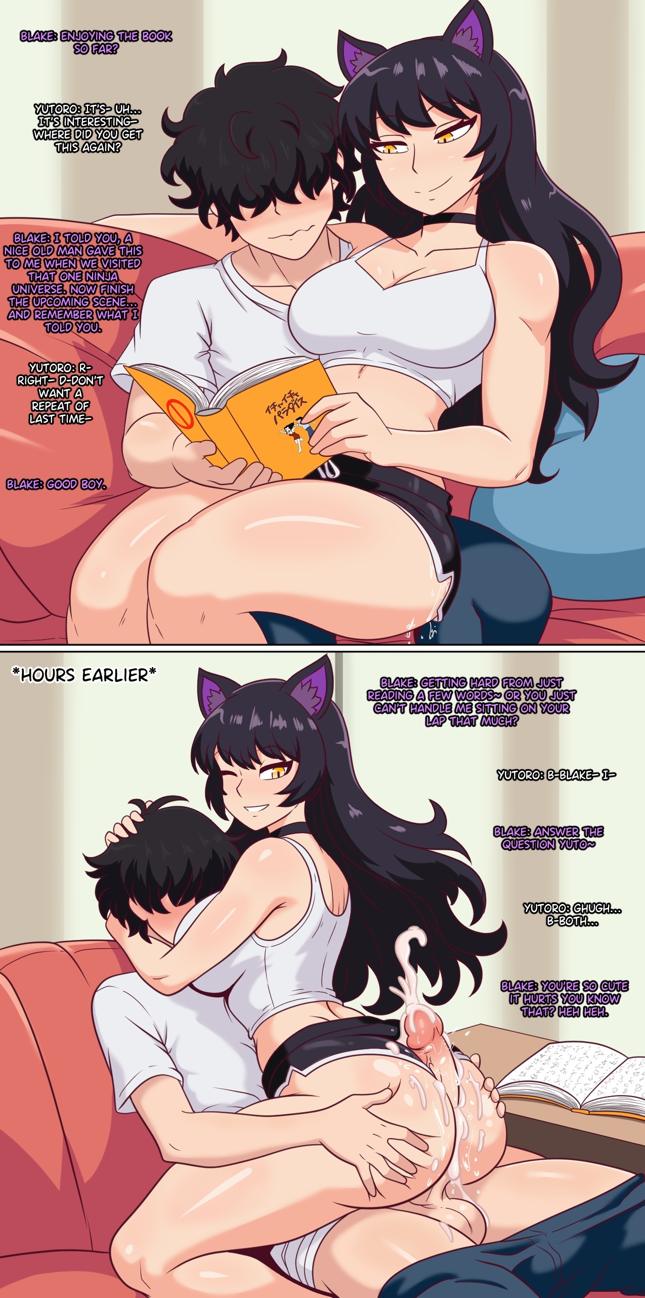 Blake Belladonna (Anime One Night Stands) Rule 34 Image