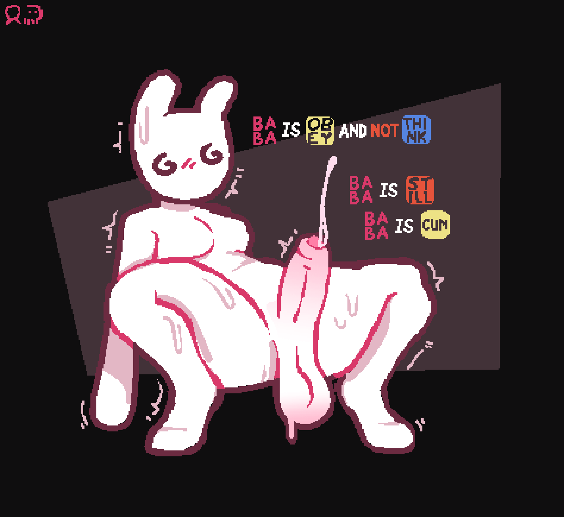 Baba (Baba Is You) Rule 34 Image