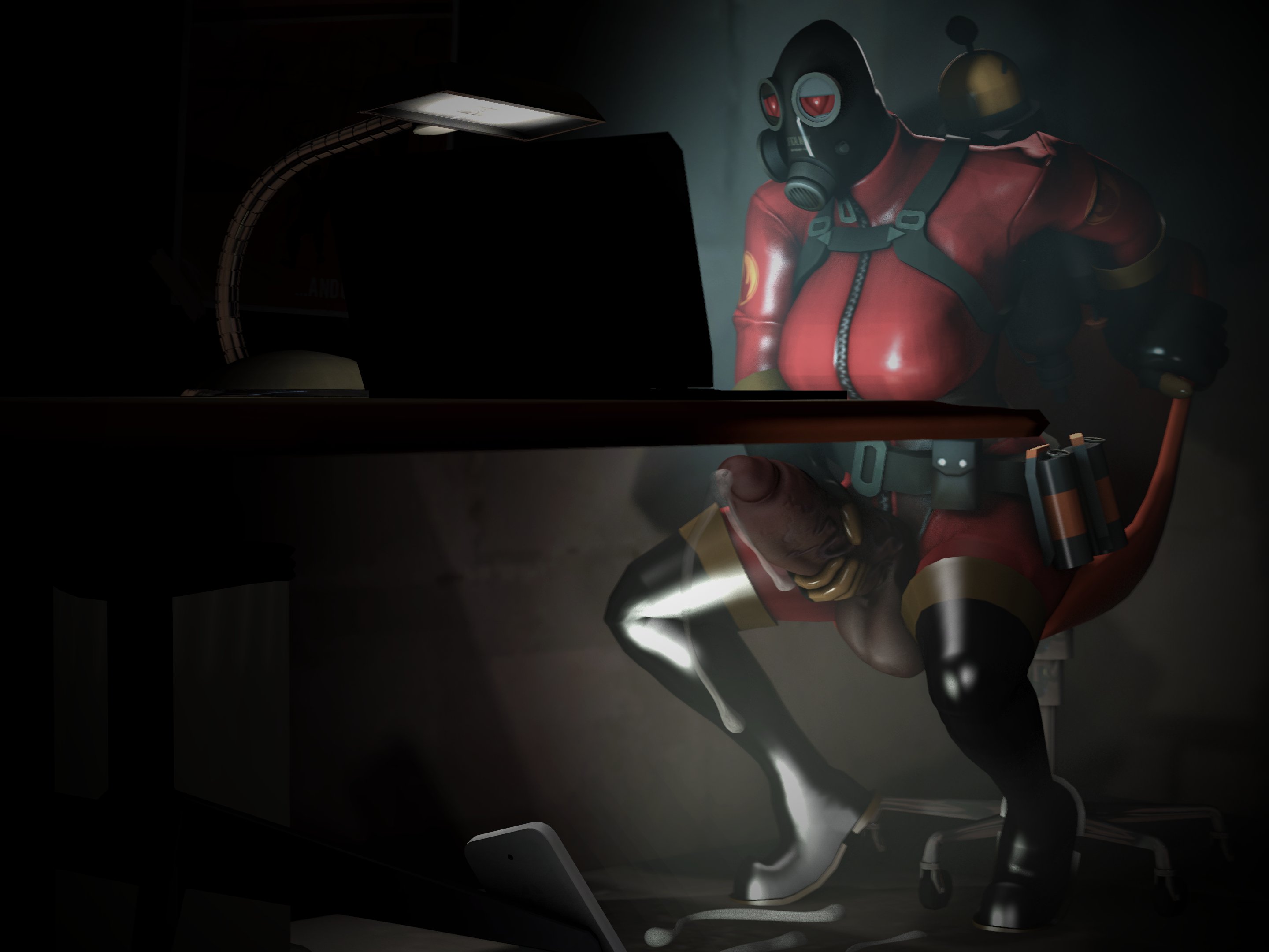 Fempyro (Team Fortress 2) Rule 34 Image