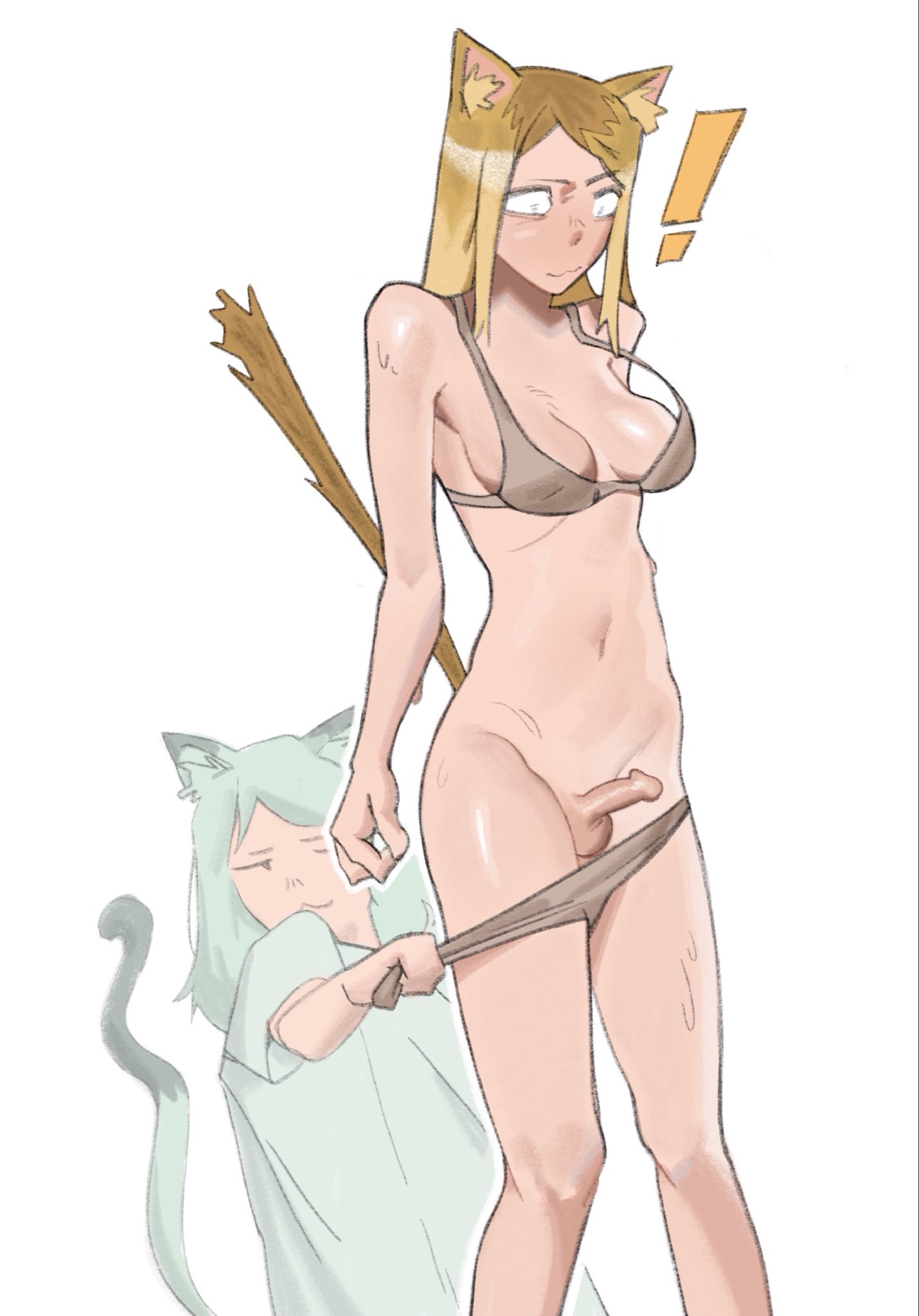 Nishi Kaoruko (Chainsmoker Cat) Rule 34 Image