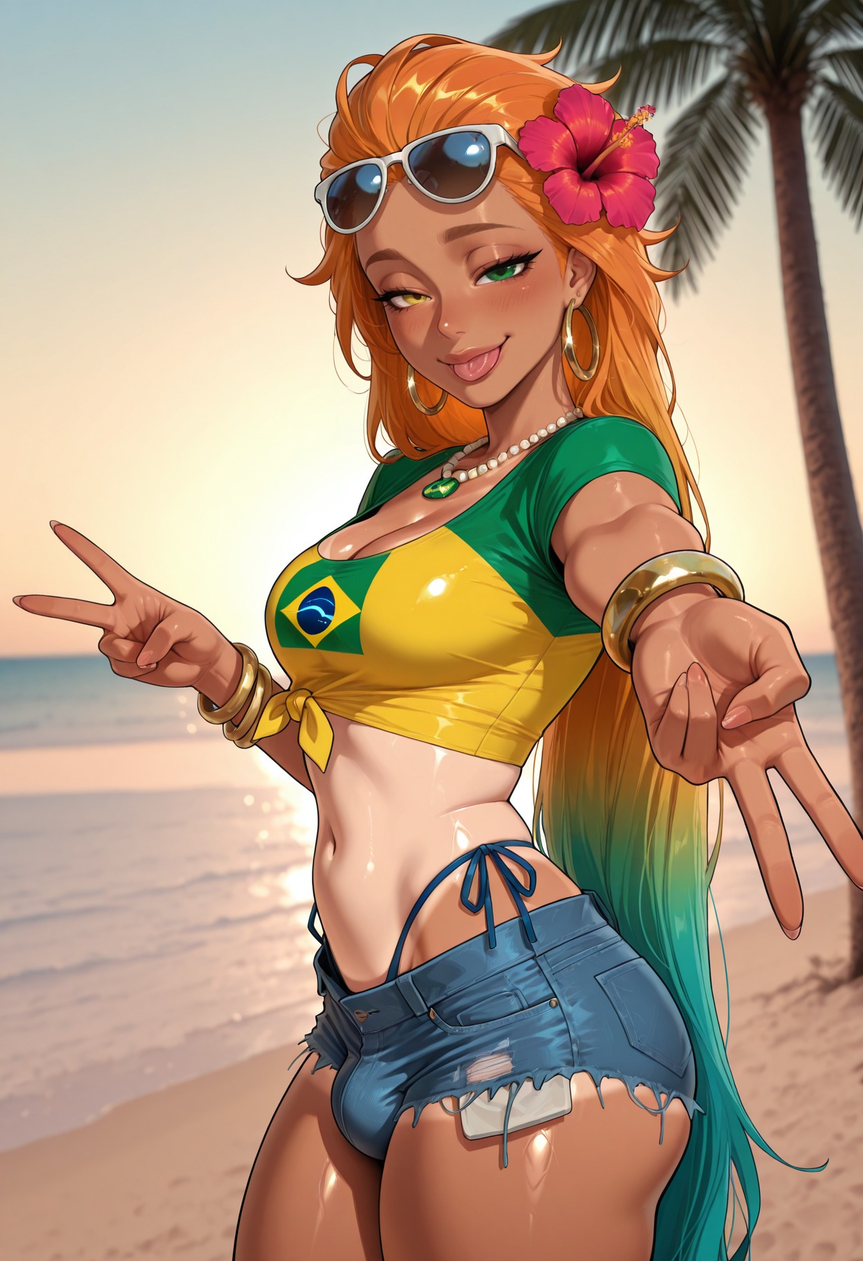 Brazilian Miku (Cosplay) Rule 34 Image