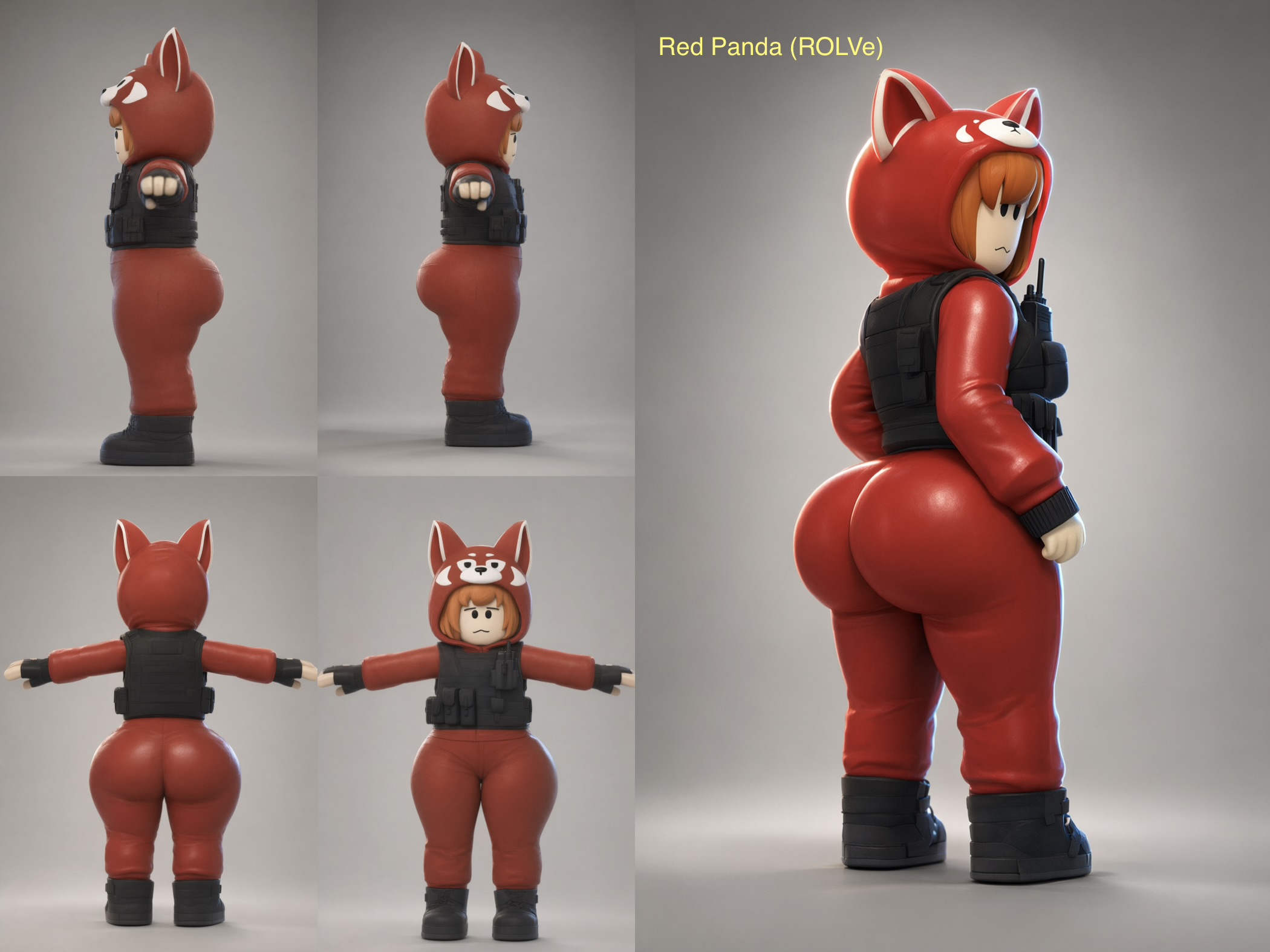Red Panda (Rolve) Rule 34 Image
