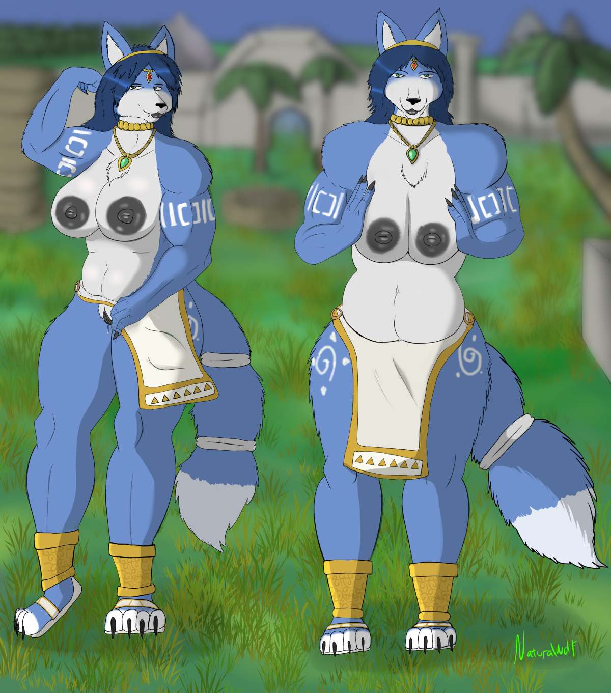 Krystal (Star Fox) Rule 34 Image