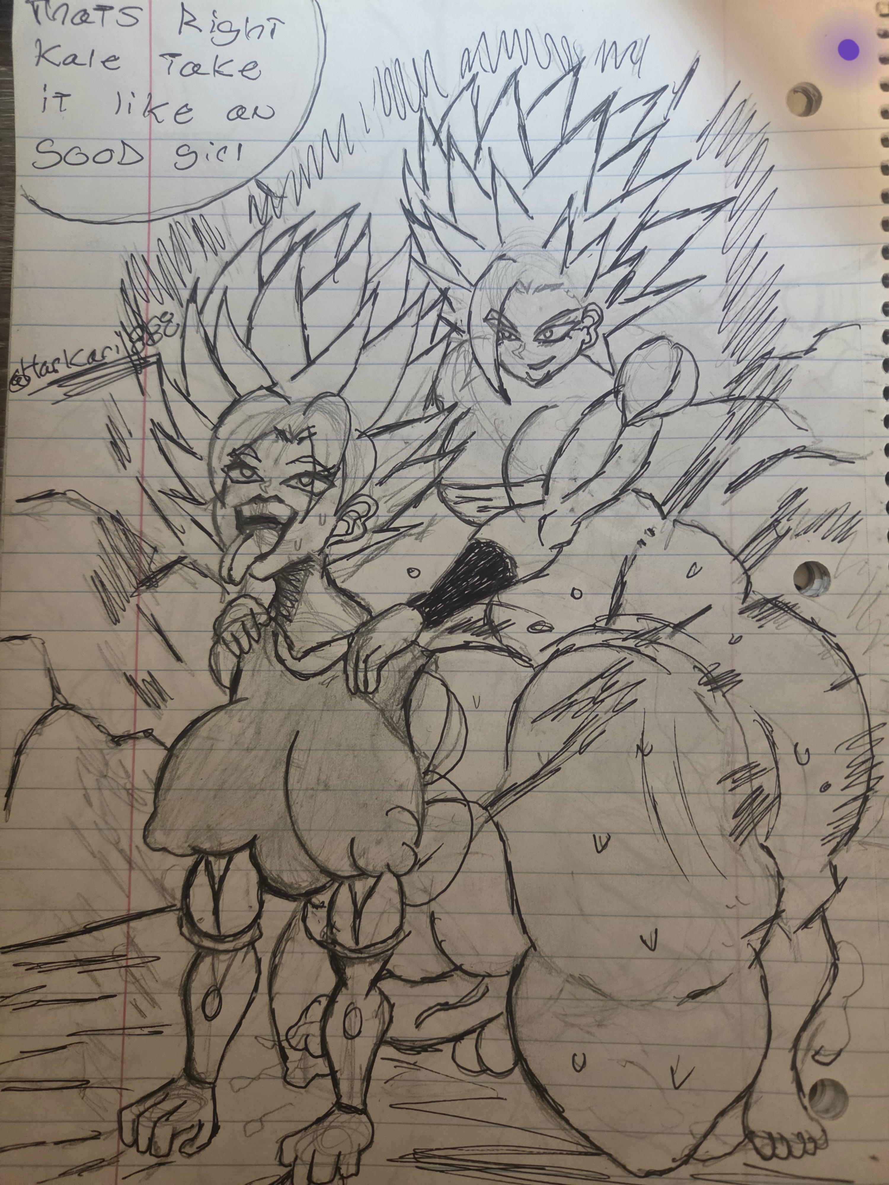 Caulifla (Dragon Ball) Rule 34 Image