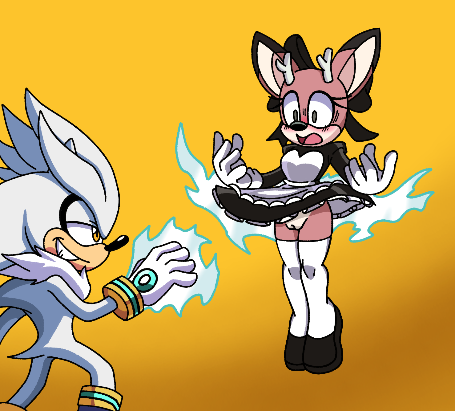 Silver The Hedgehog (Idw Publishing) Rule 34 Image