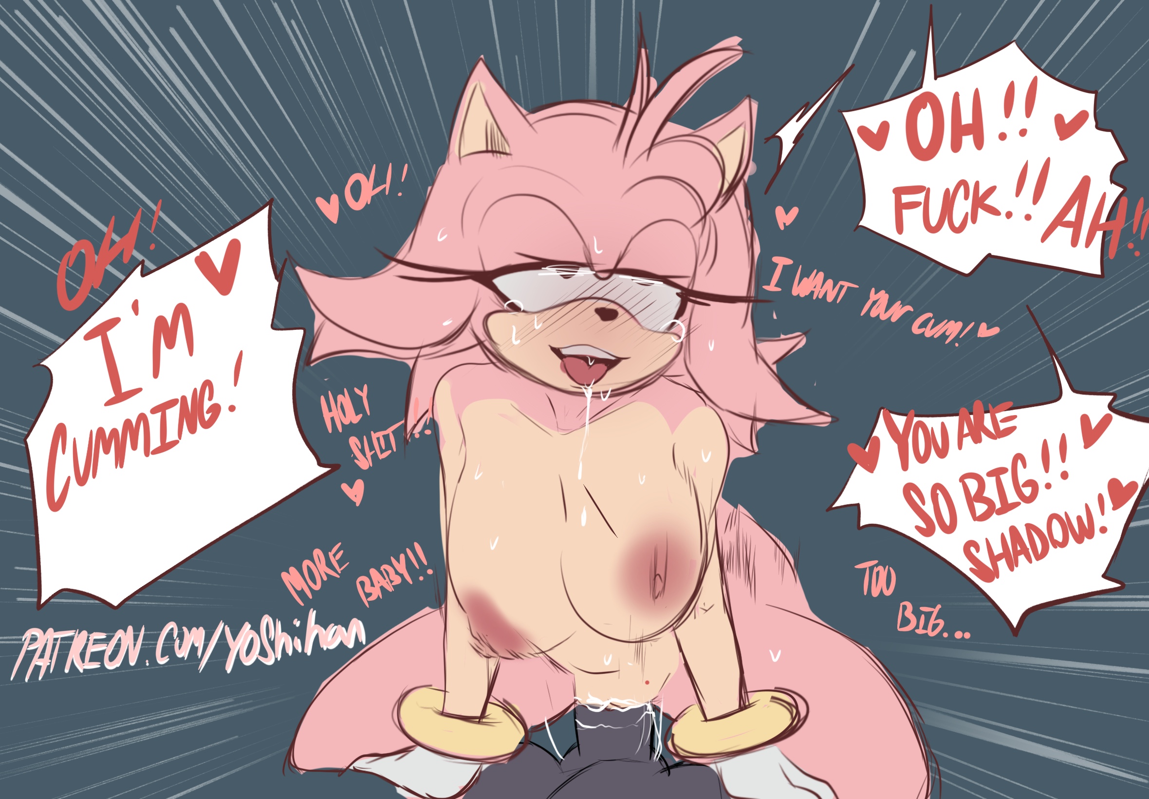 Amy Rose (Patreon) Rule 34 Image