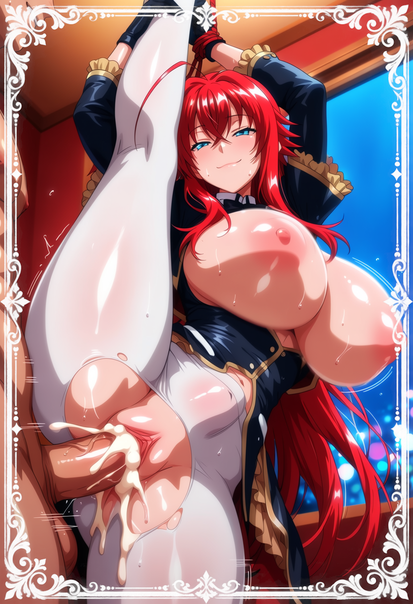 Rias Gremory (High School Dxd) Rule 34 Image